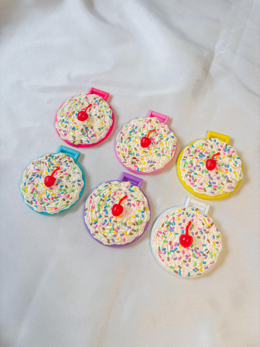 Faux Cake Compact Mirrors