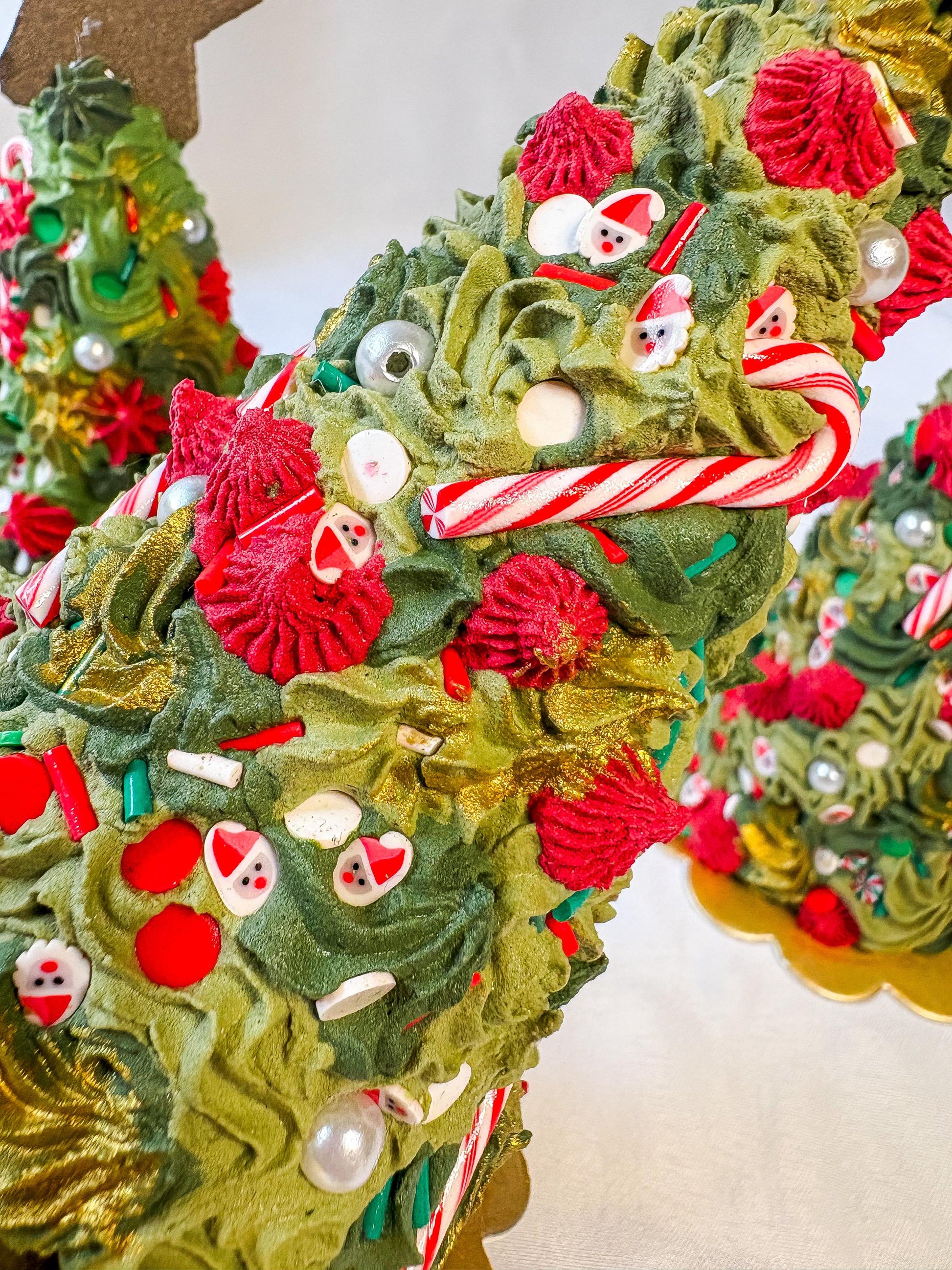 Fake Cake Christmas Tree Decorations