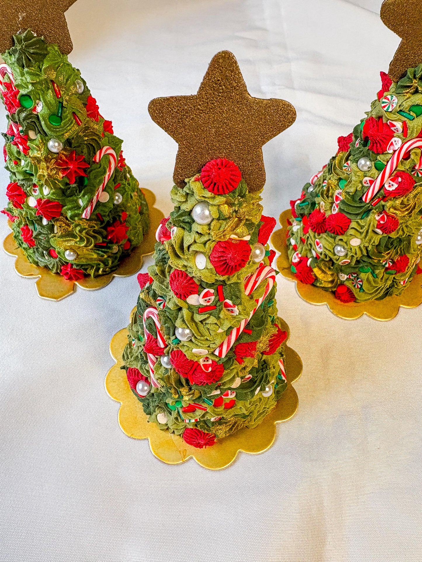 Fake Cake Christmas Tree Decorations