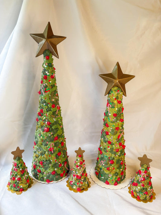 Fake Cake Christmas Tree Decorations