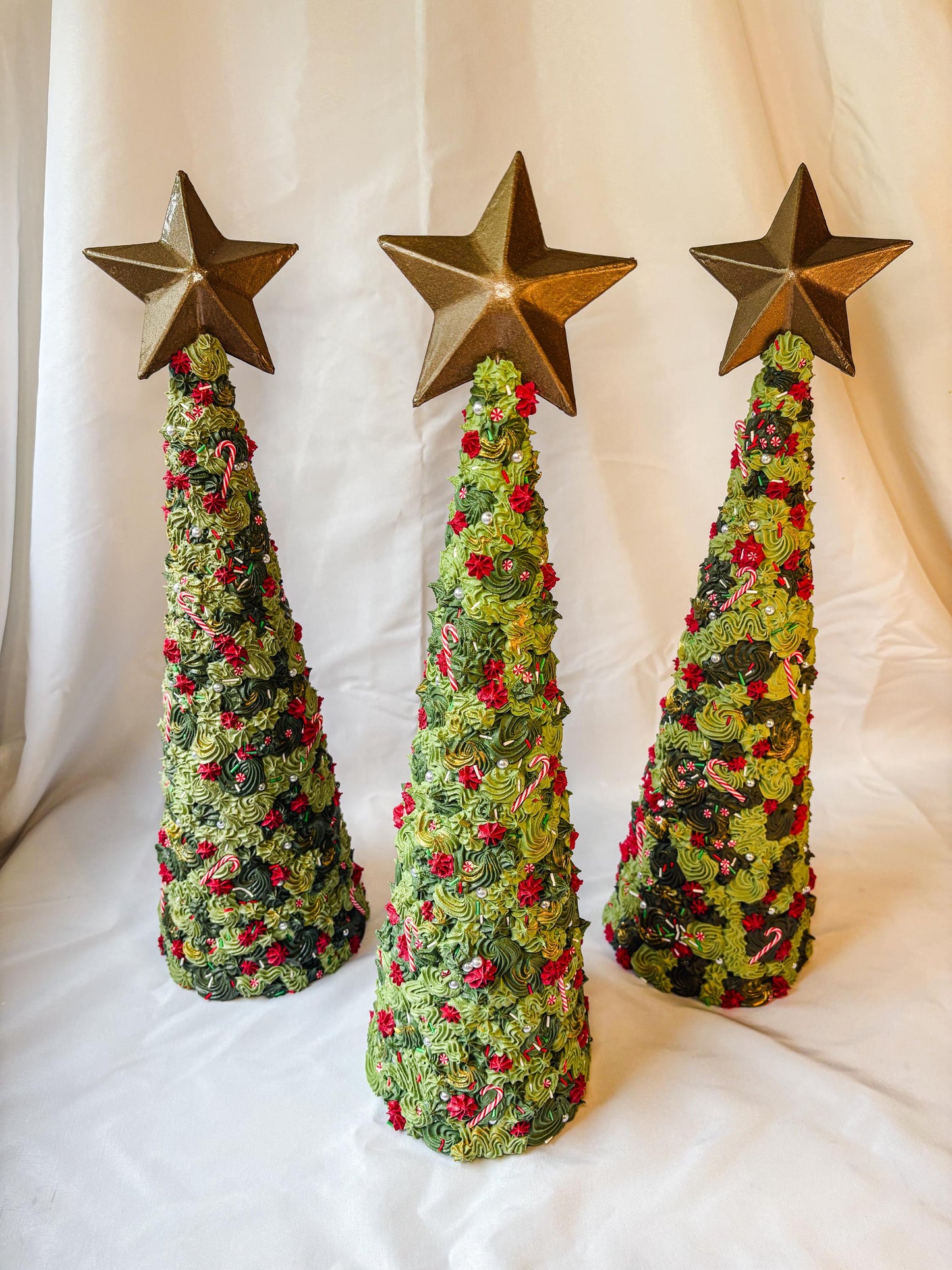 Fake Cake Christmas Tree Decorations