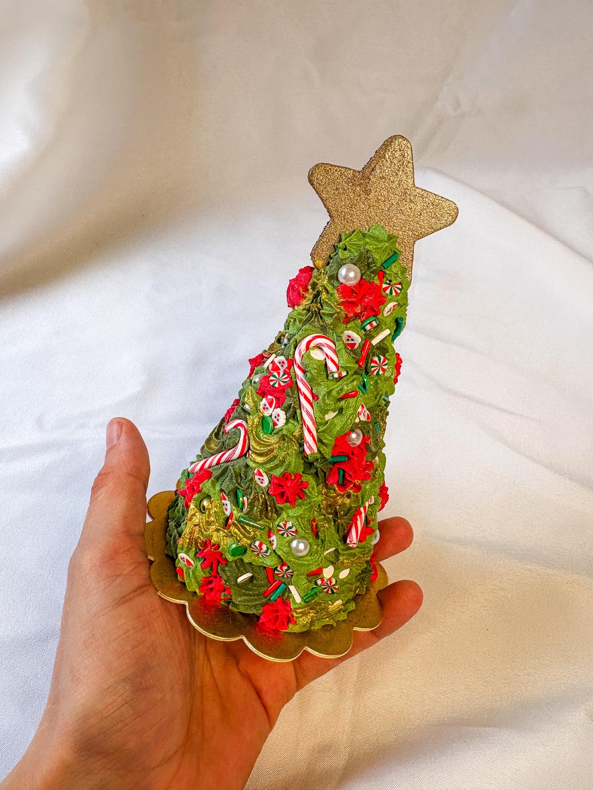 Fake Cake Picture Frame and Christmas Tree Ornaments