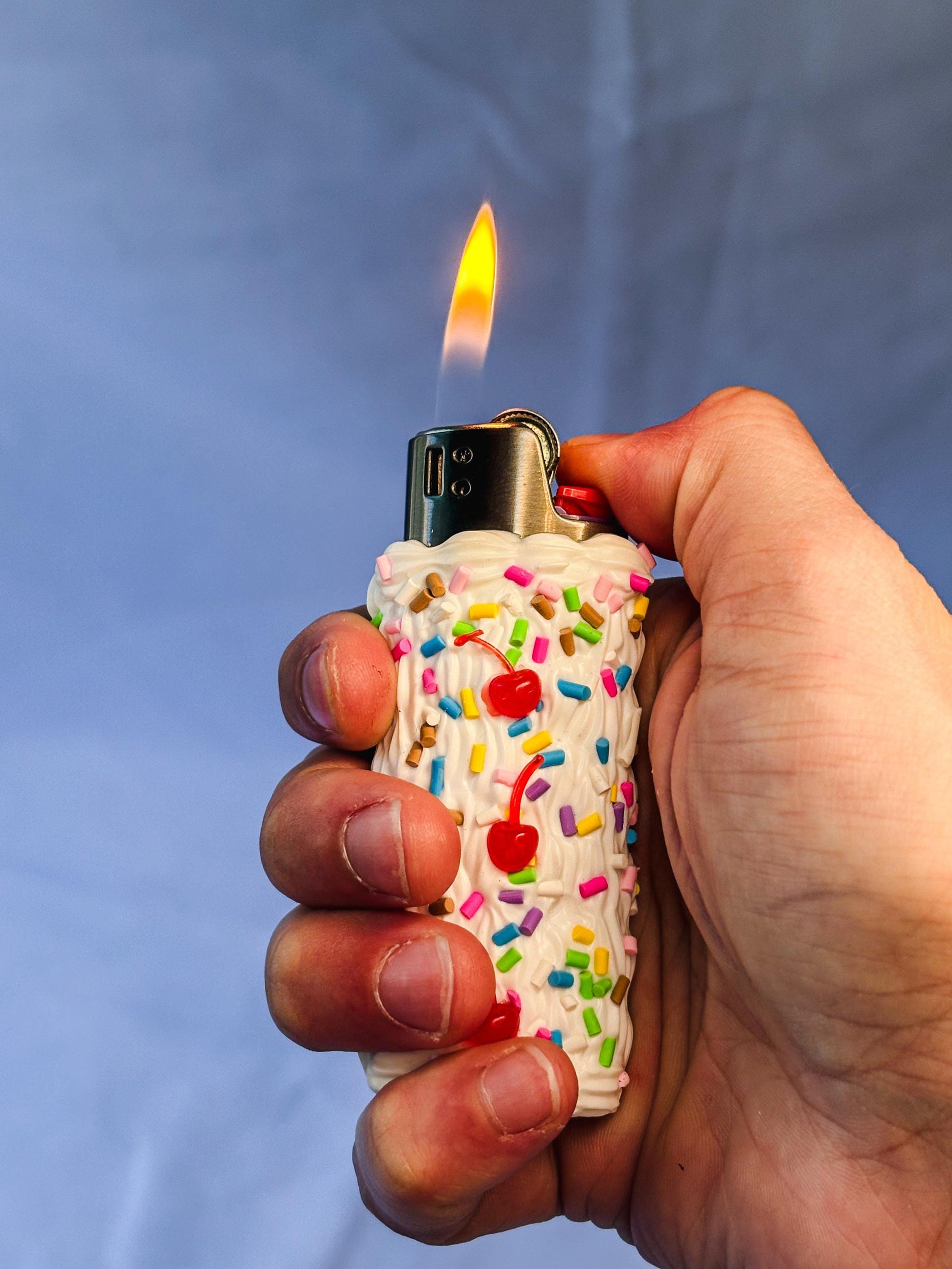 Fake Cake Lighter Case