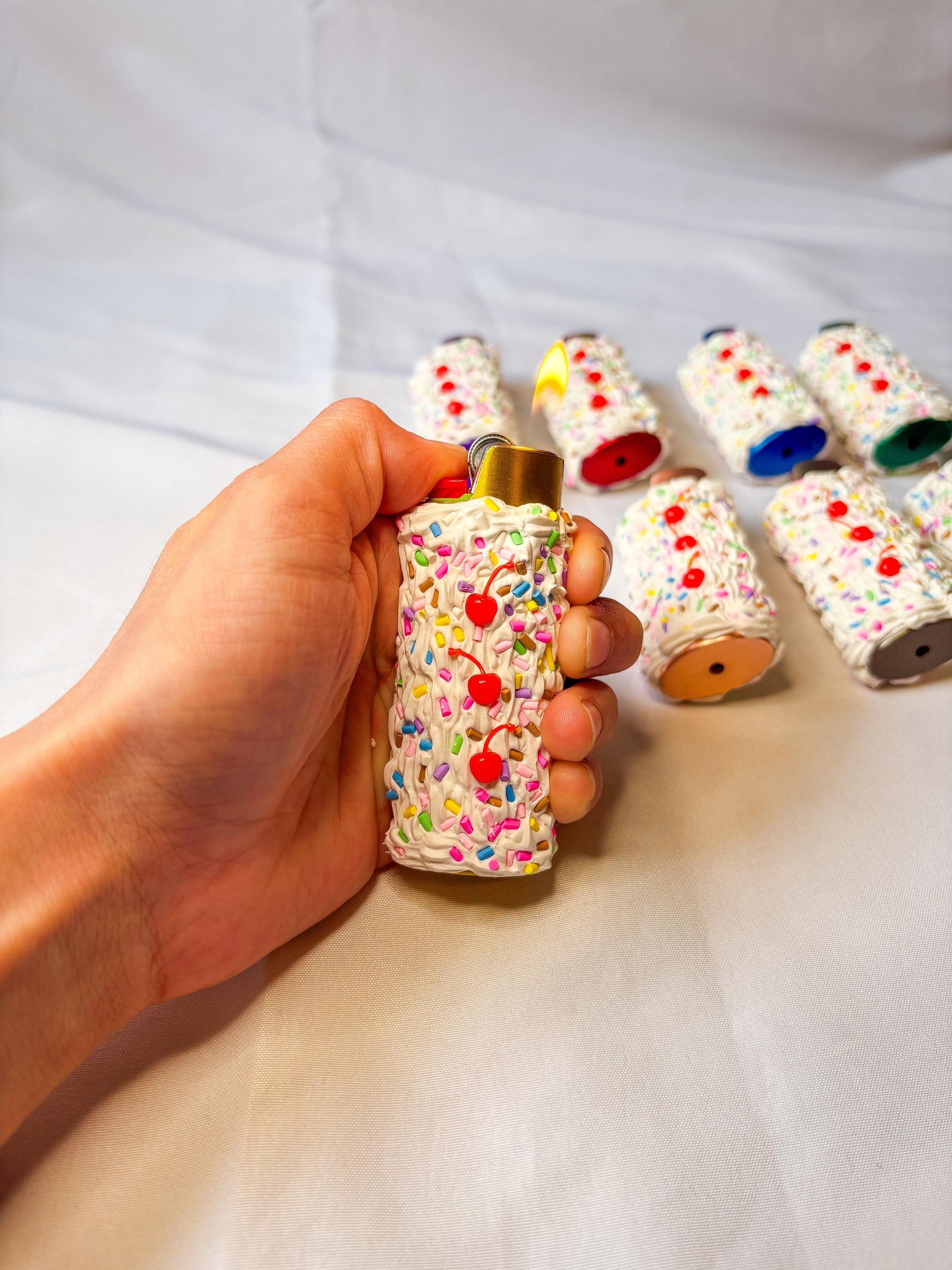 Fake Cake Lighter Case