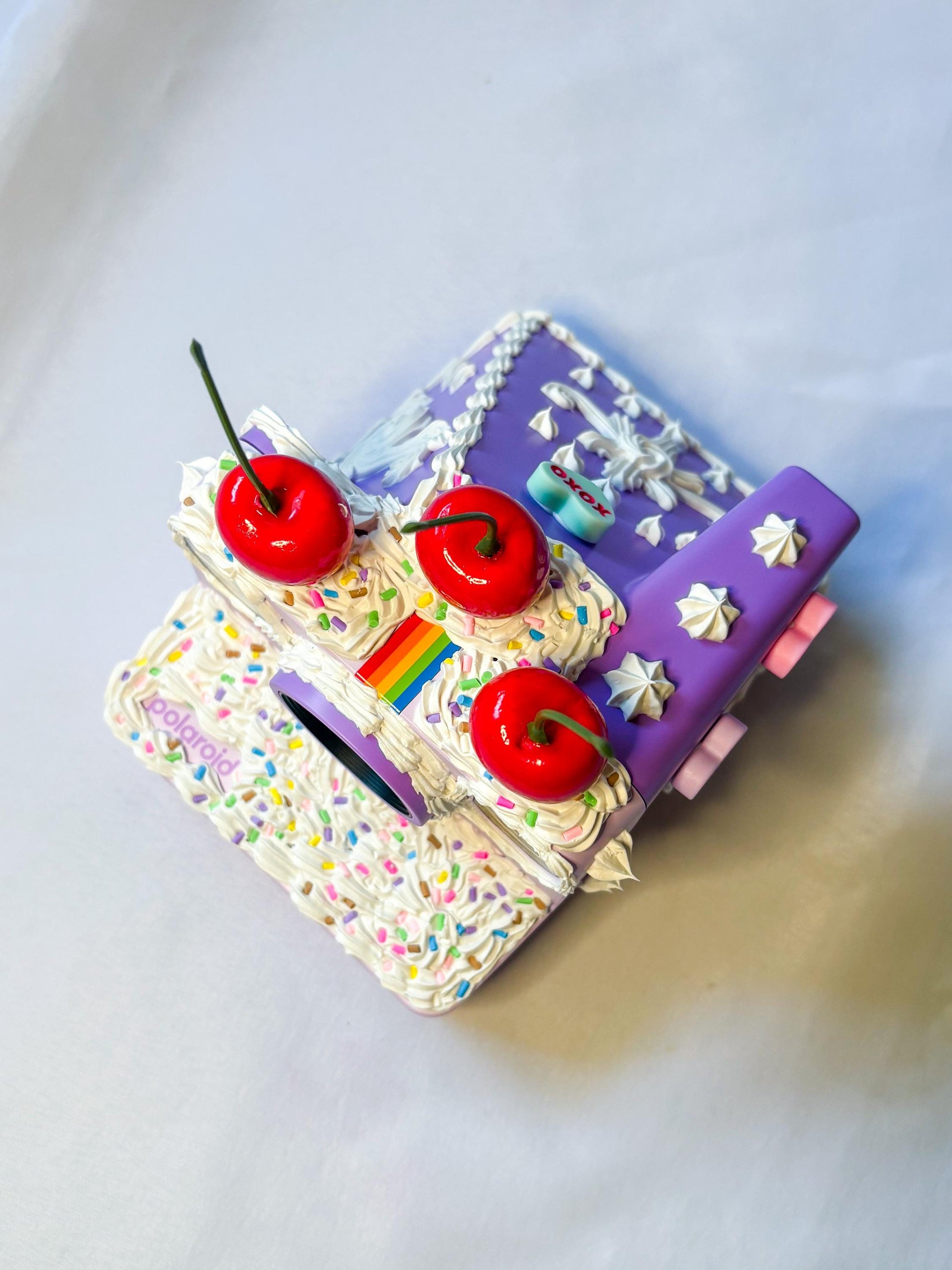 Instax and Polaroid Cake Cameras