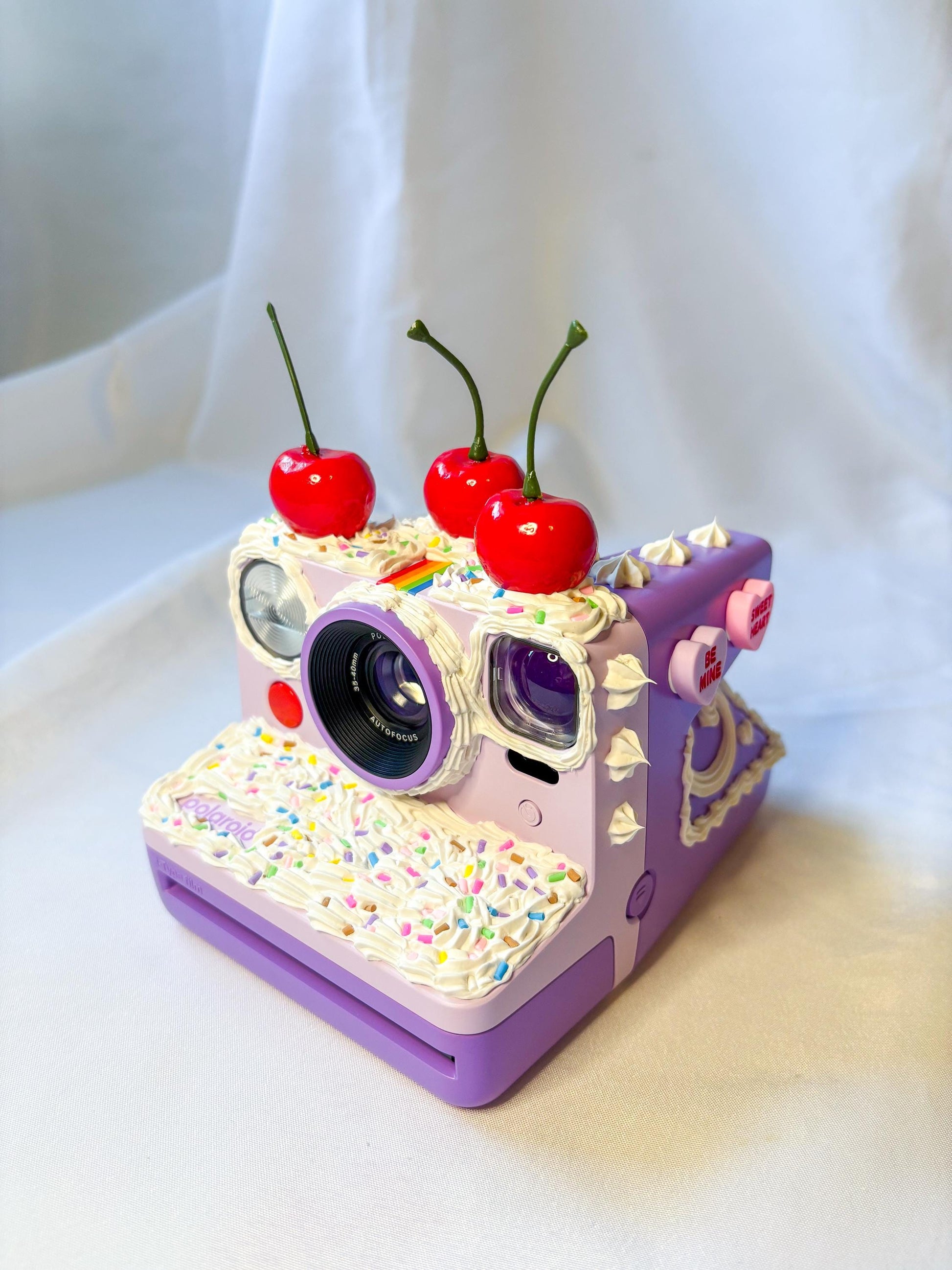 Instax and Polaroid Cake Cameras