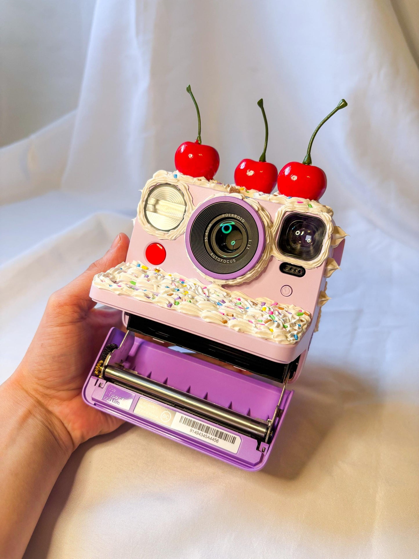 Instax and Polaroid Cake Cameras