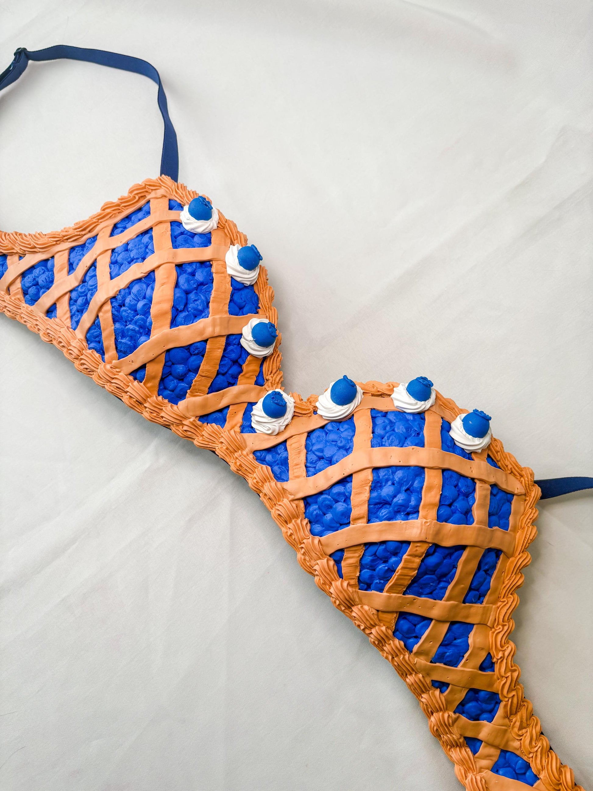 Customizable Dessert Bras - Cake Bra, Candy Bra, Blueberry Pie Bra, Cherry Pie Bra, Ice Cream Cone Bra