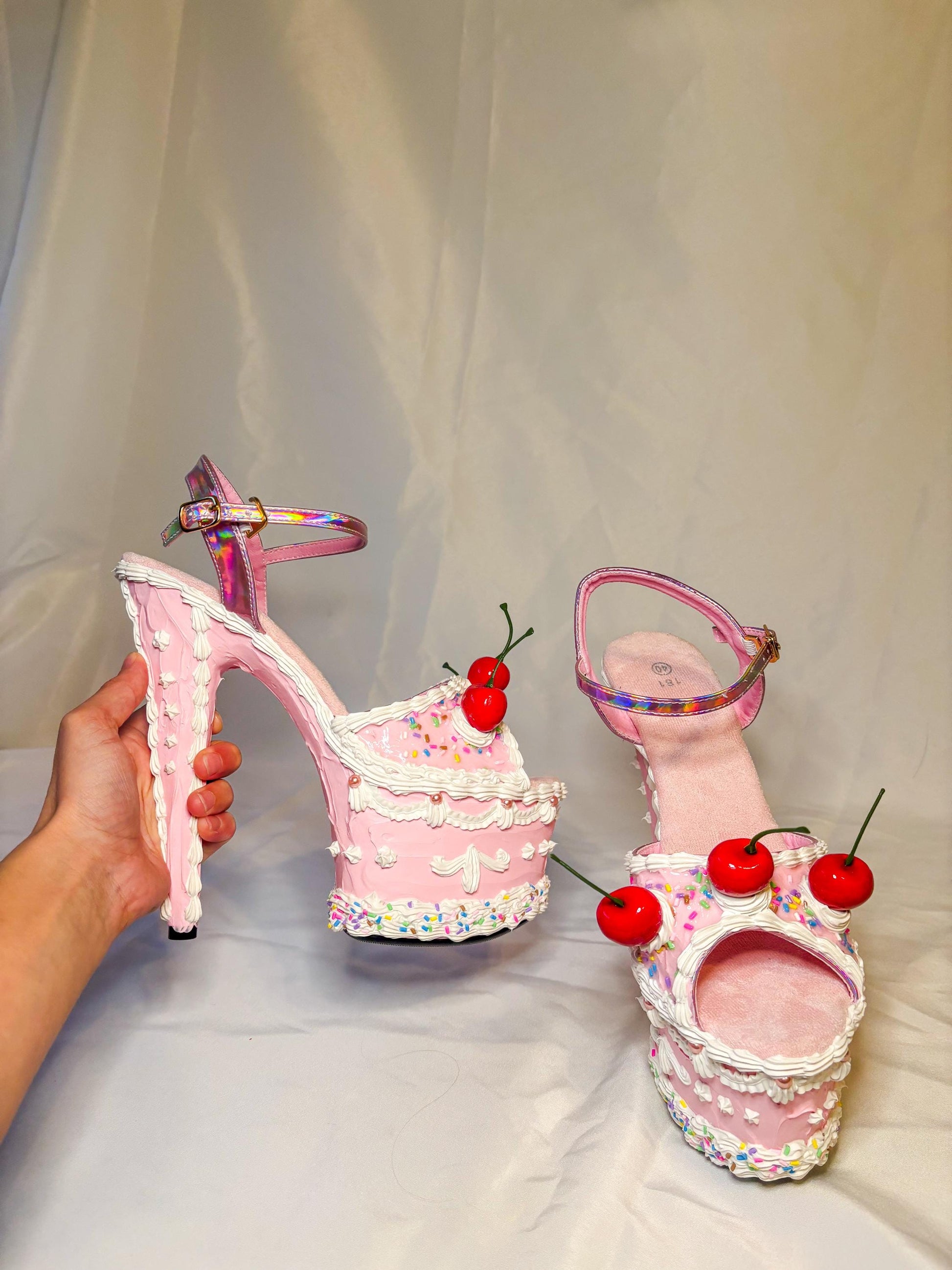 Customizable Cake Platform Heels | 7” Pleaser Pole Dancing Shoes
