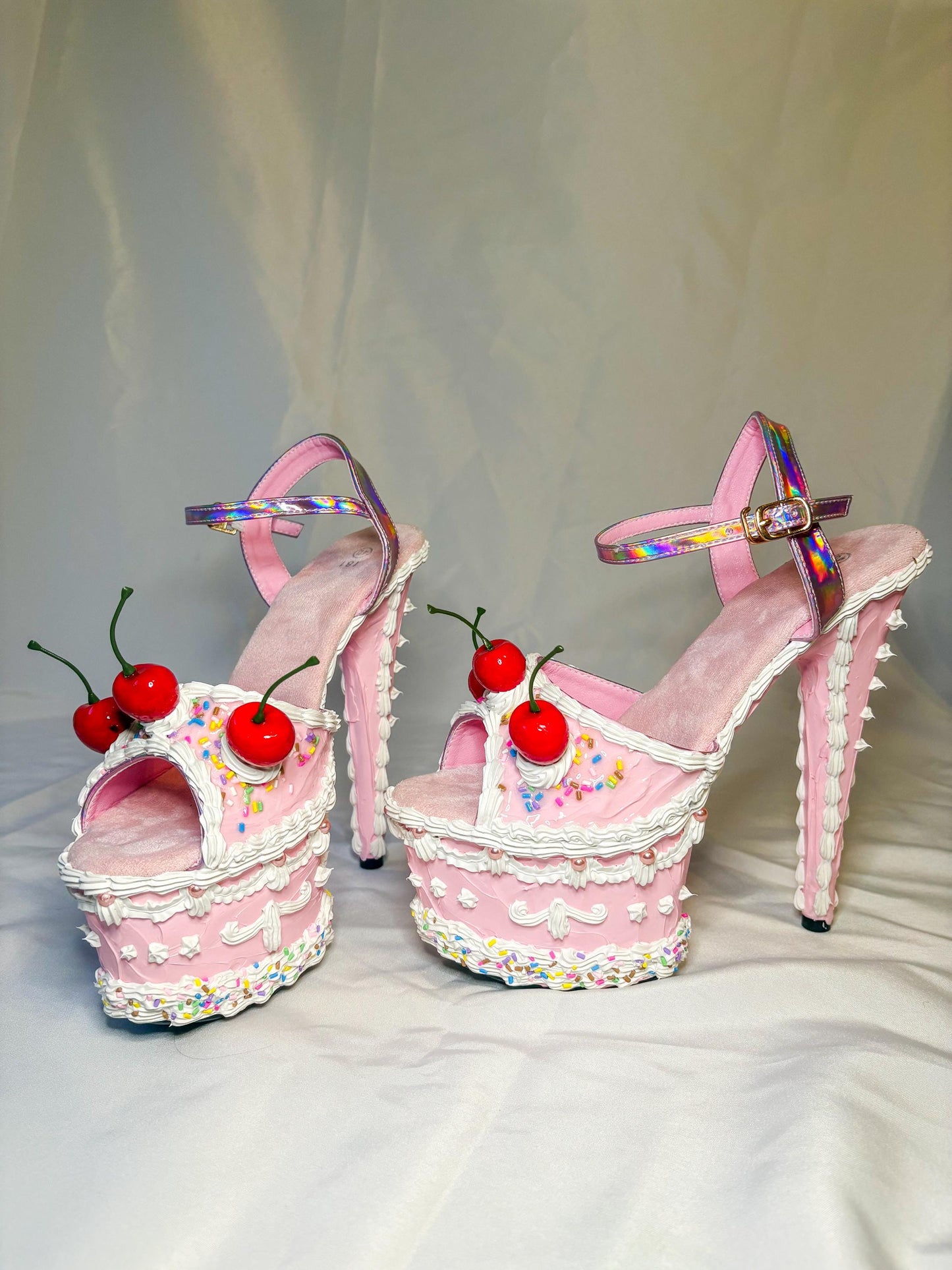 Customizable Cake Platform Heels | 7” Pleaser Pole Dancing Shoes