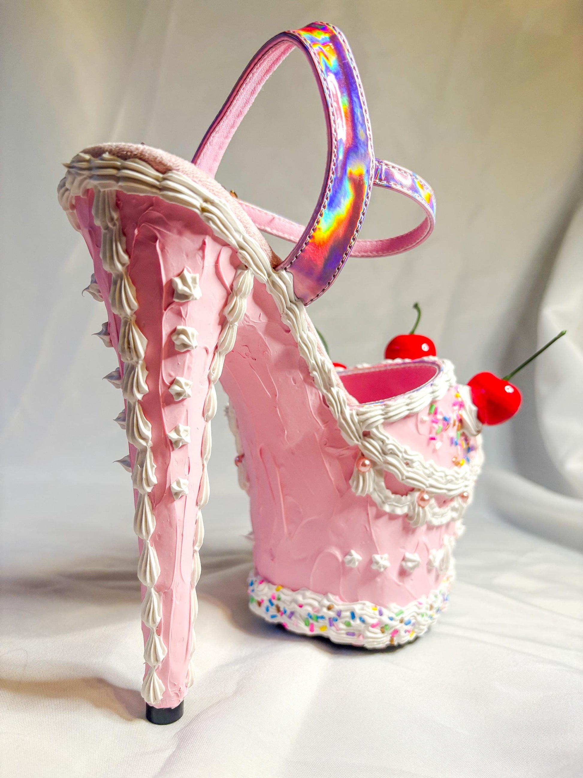Customizable Cake Platform Heels | 7” Pleaser Pole Dancing Shoes