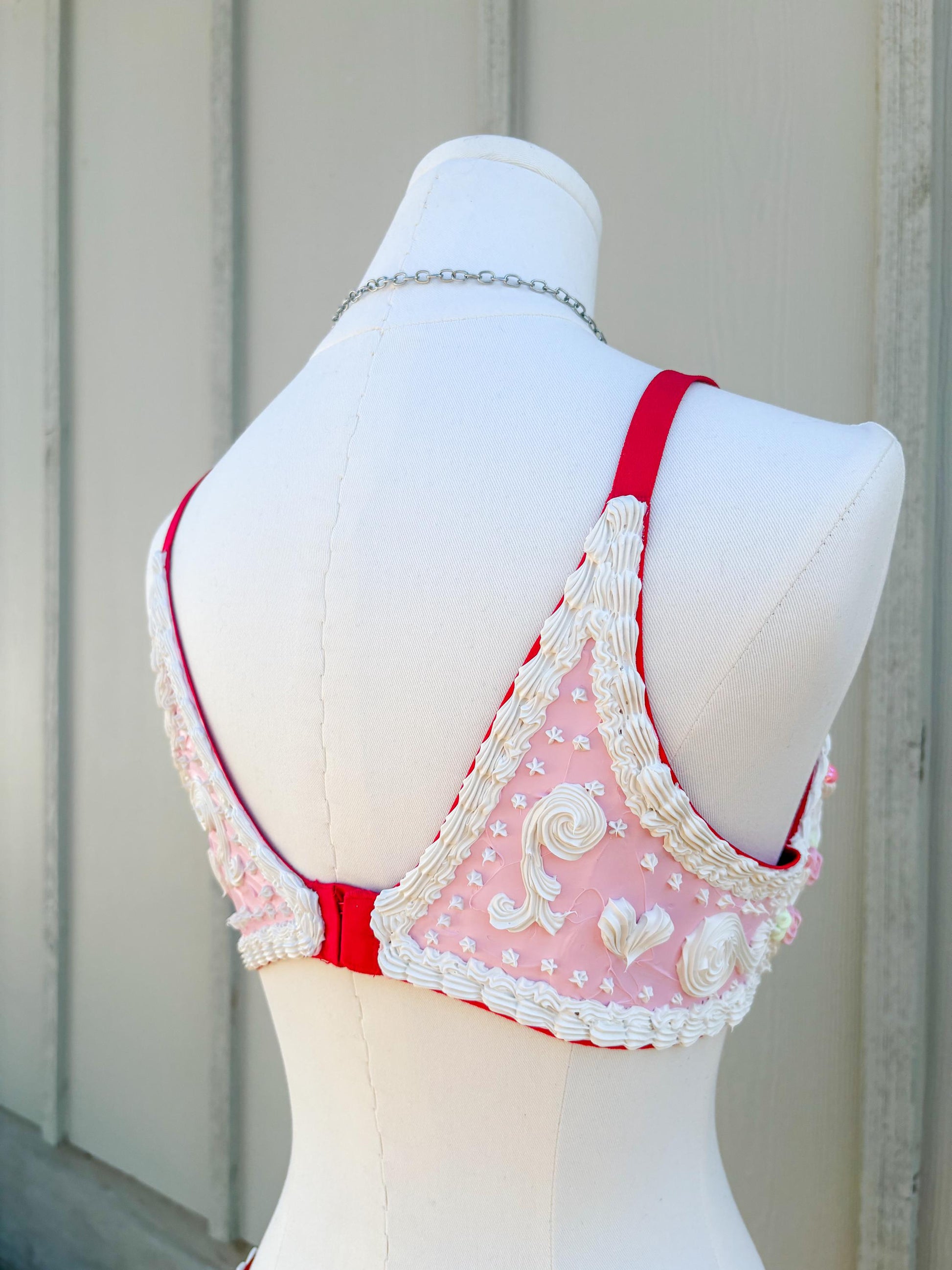 Customizable Dessert Couture Lingerie – Cherry Cake Set