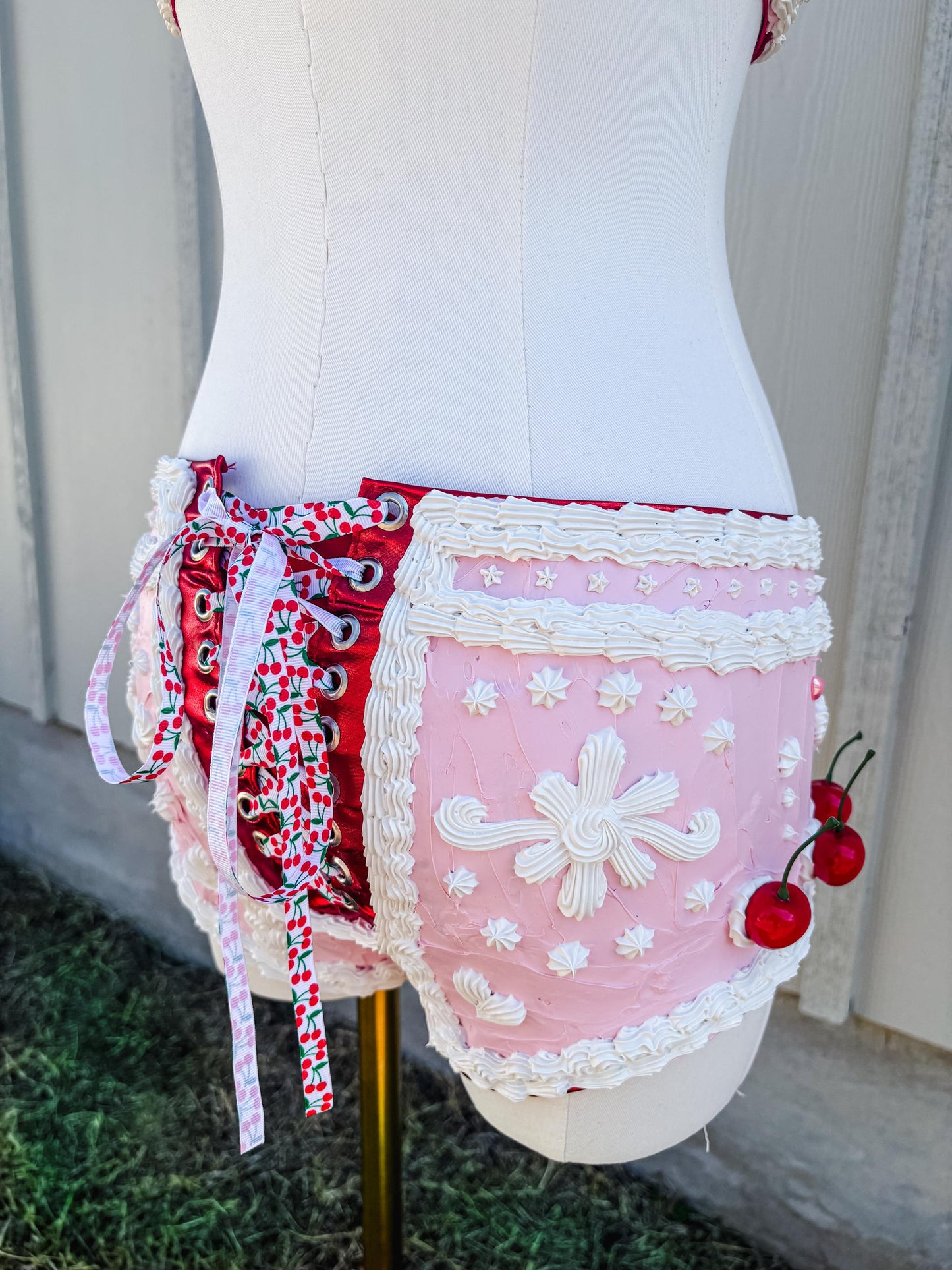 Customizable Dessert Couture Lingerie – Cherry Cake Set