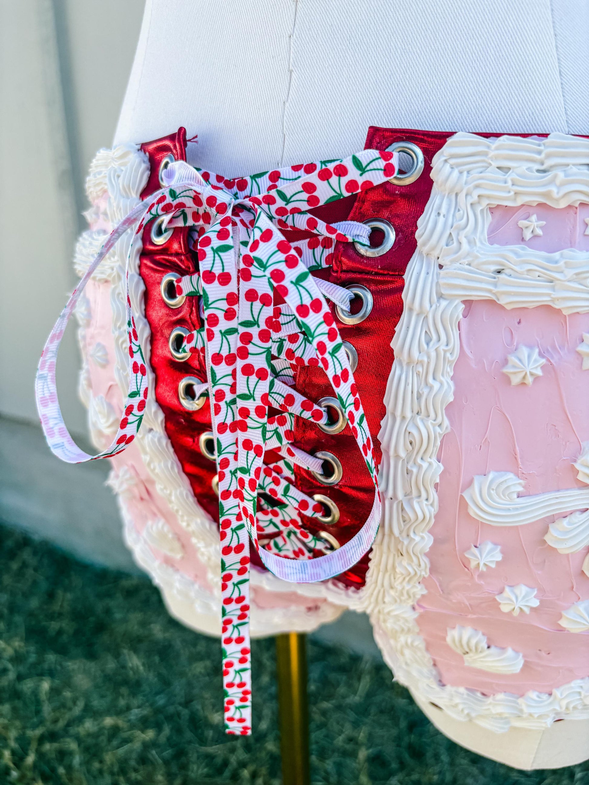 Customizable Dessert Couture Lingerie – Cherry Cake Set