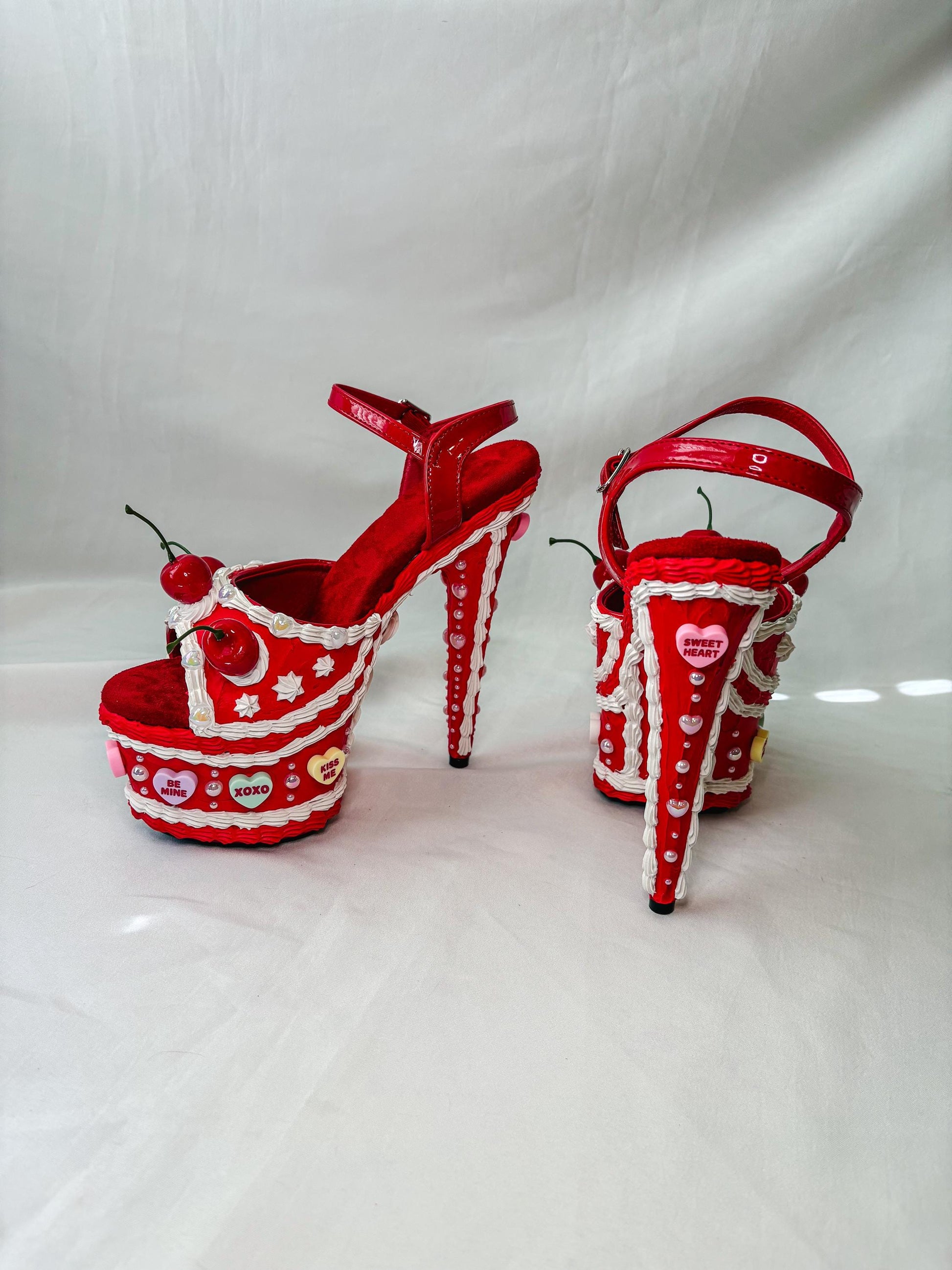 Customizable Cake Platform Heels | 7” Pleaser Pole Dancing Shoes