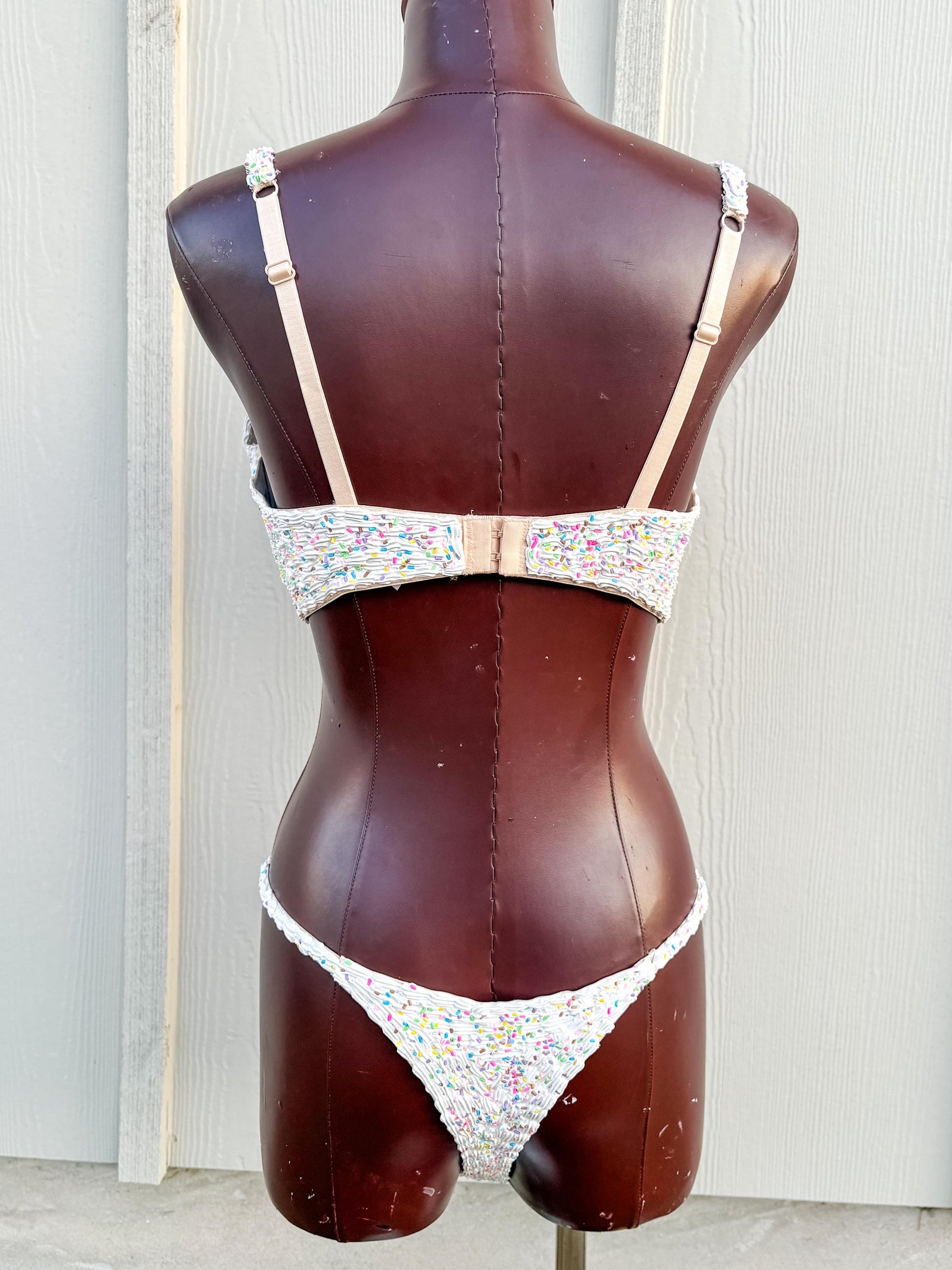 Customizable Dessert Couture Lingerie – Cherry Cake Set