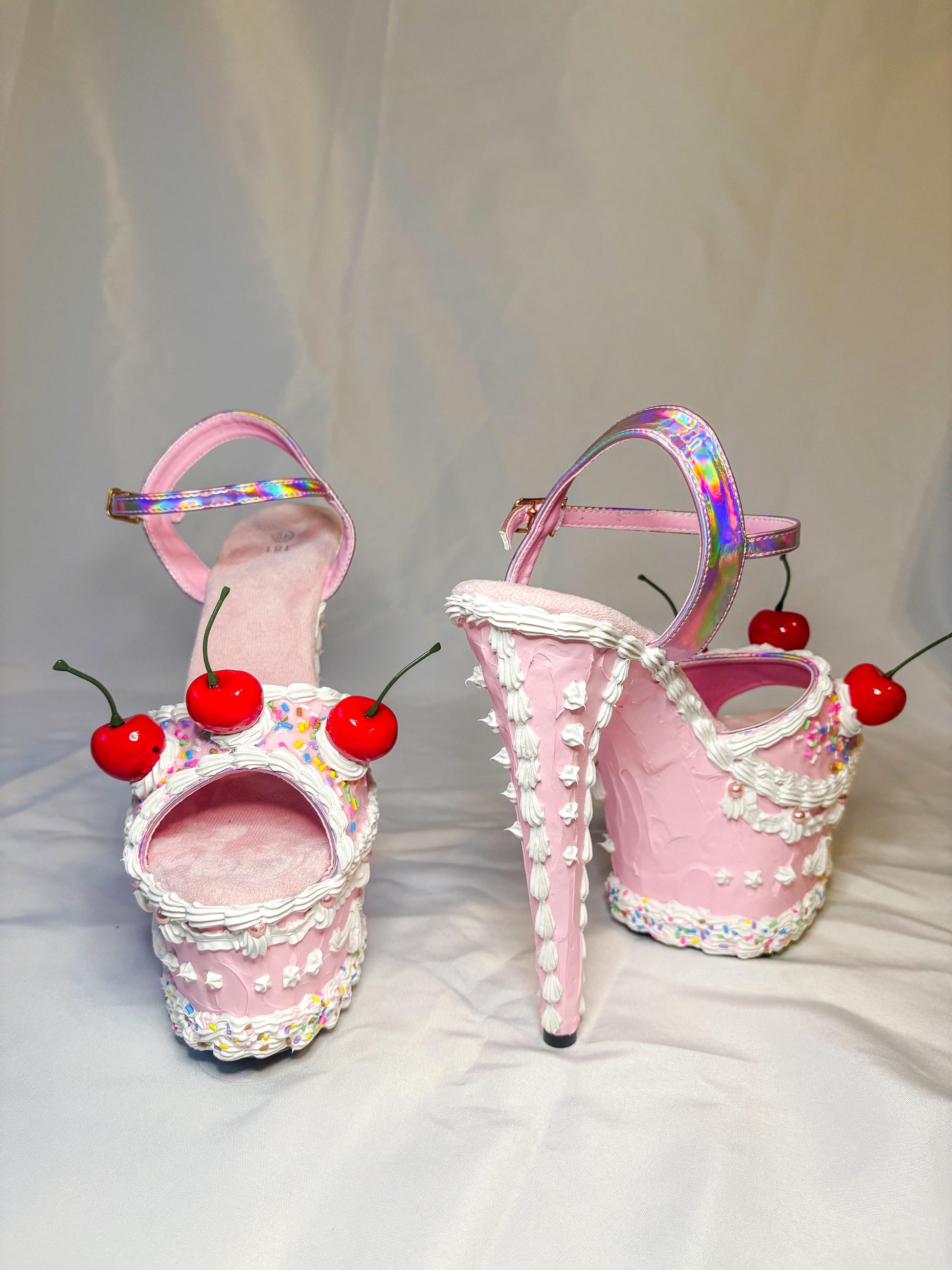 Customizable Cake Platform Heels | 7” Pleaser Pole Dancing Shoes