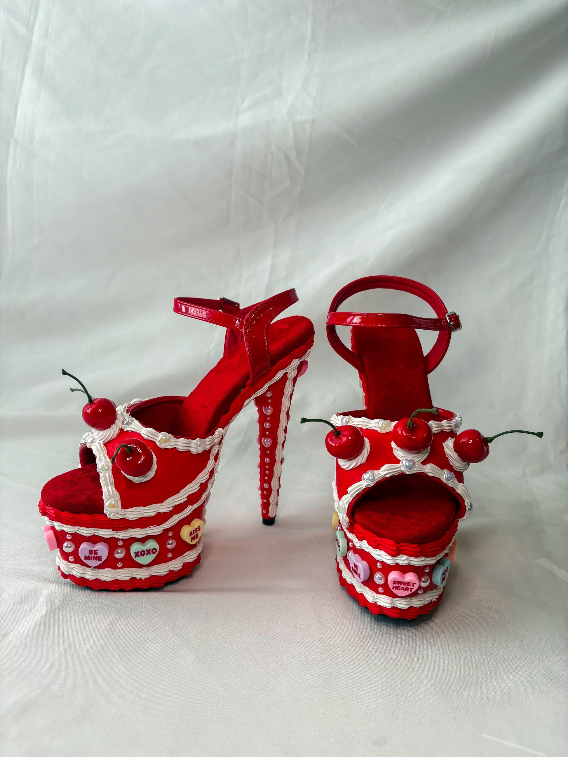 Customizable Cake Platform Heels | 7” Pleaser Pole Dancing Shoes