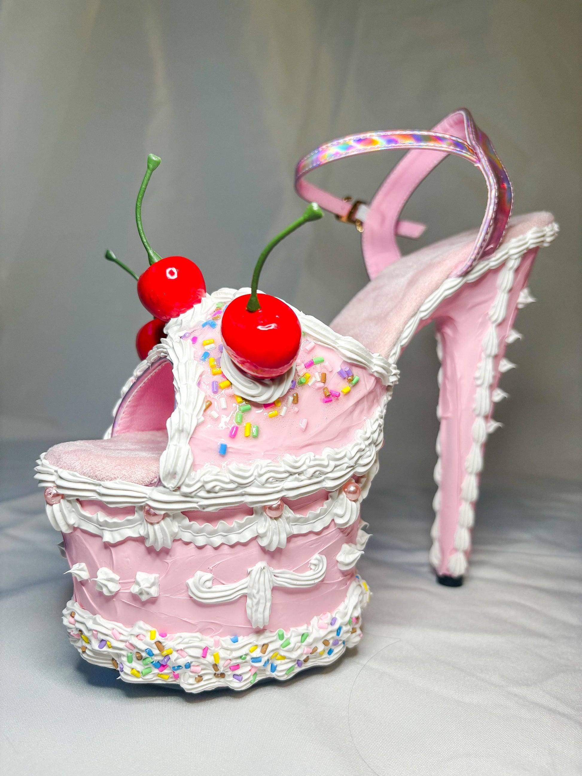 Customizable Cake Platform Heels | 7” Pleaser Pole Dancing Shoes