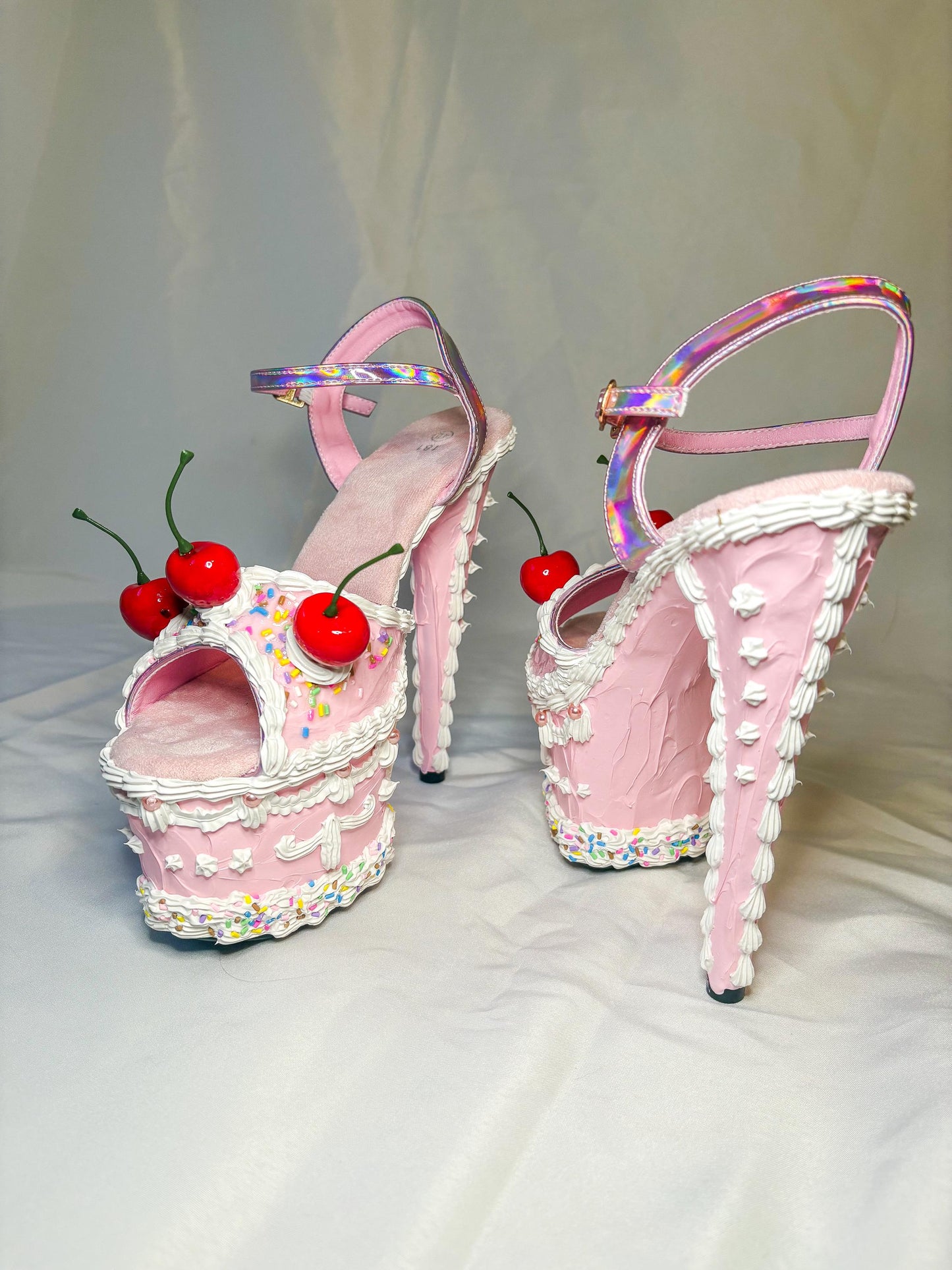 Customizable Cake Platform Heels | 7” Pleaser Pole Dancing Shoes