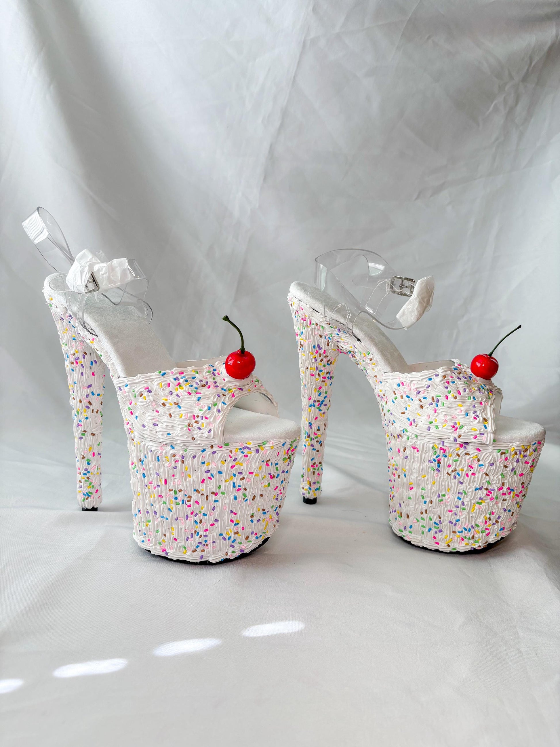 Customizable Cake Platform Heels | 7” Pleaser Pole Dancing Shoes