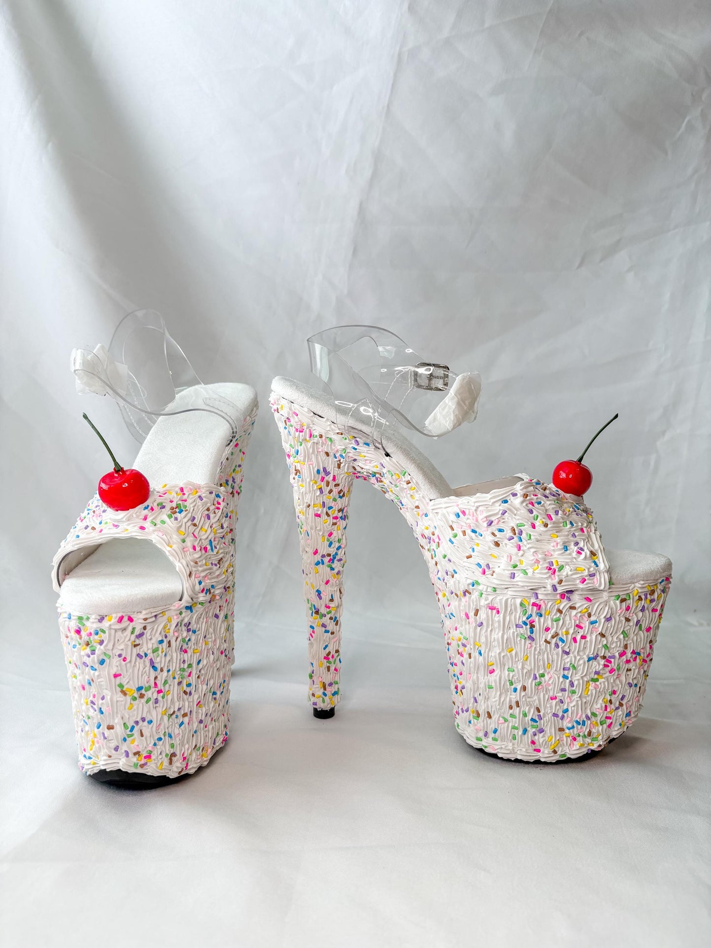 Customizable Cake Platform Heels | 7” Pleaser Pole Dancing Shoes