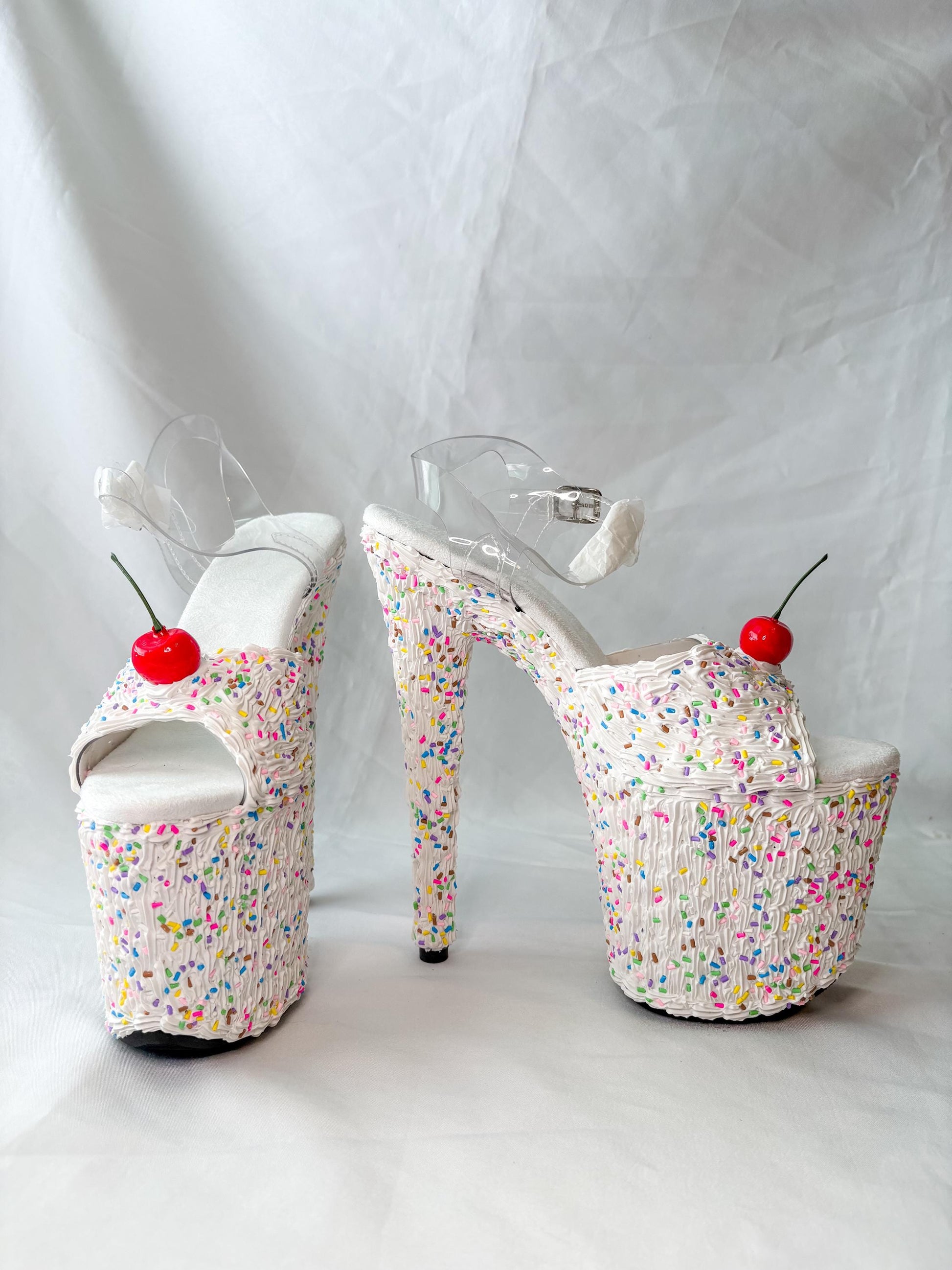 Customizable Cake Platform Heels | 7” Pleaser Pole Dancing Shoes