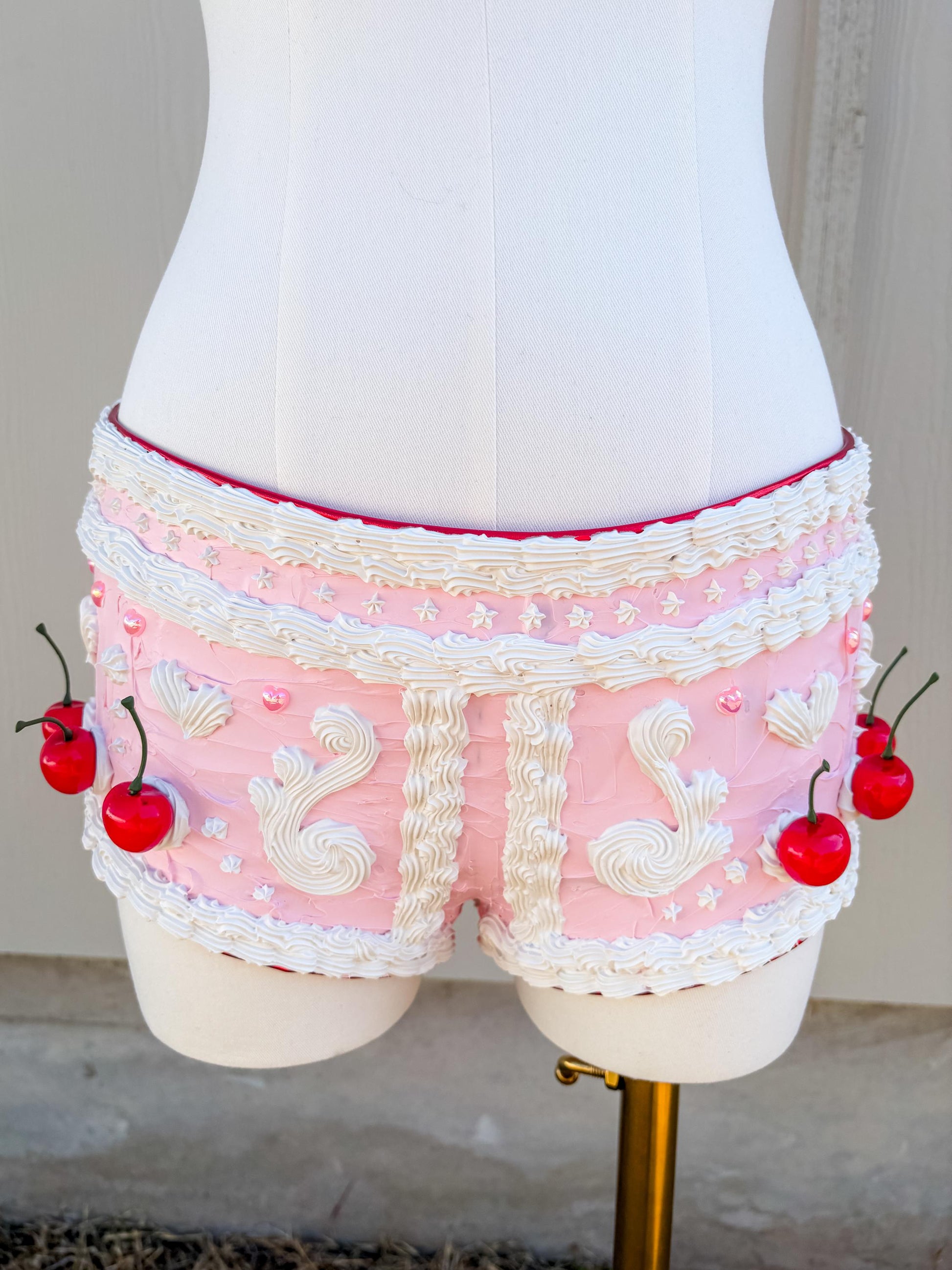 Customizable Dessert Couture Lingerie – Cherry Cake Set