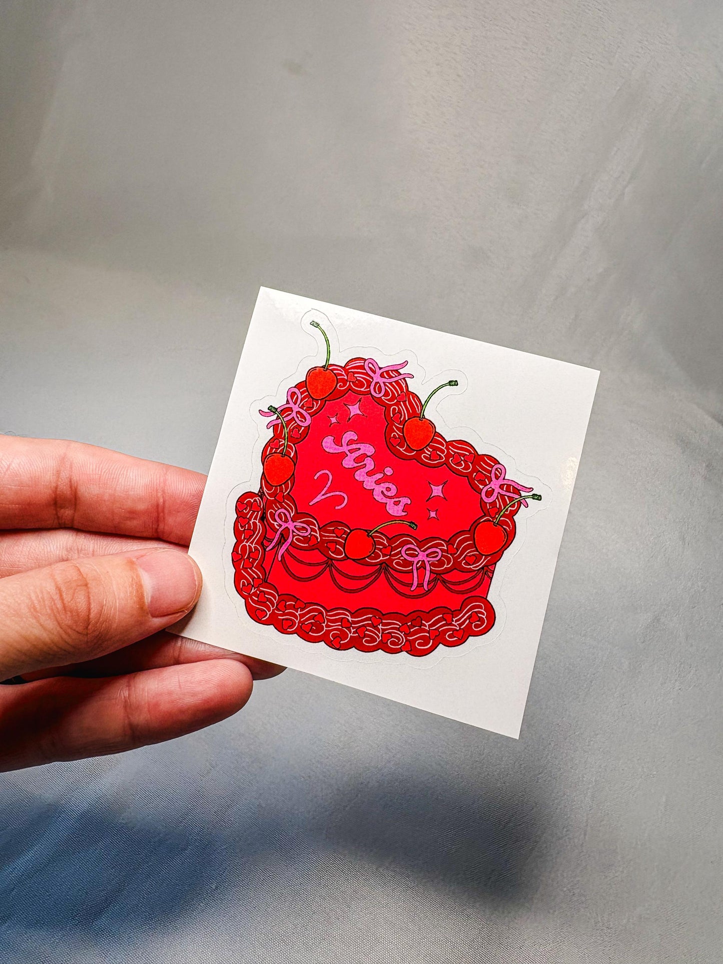 Cake Zodiac Sign Stickers