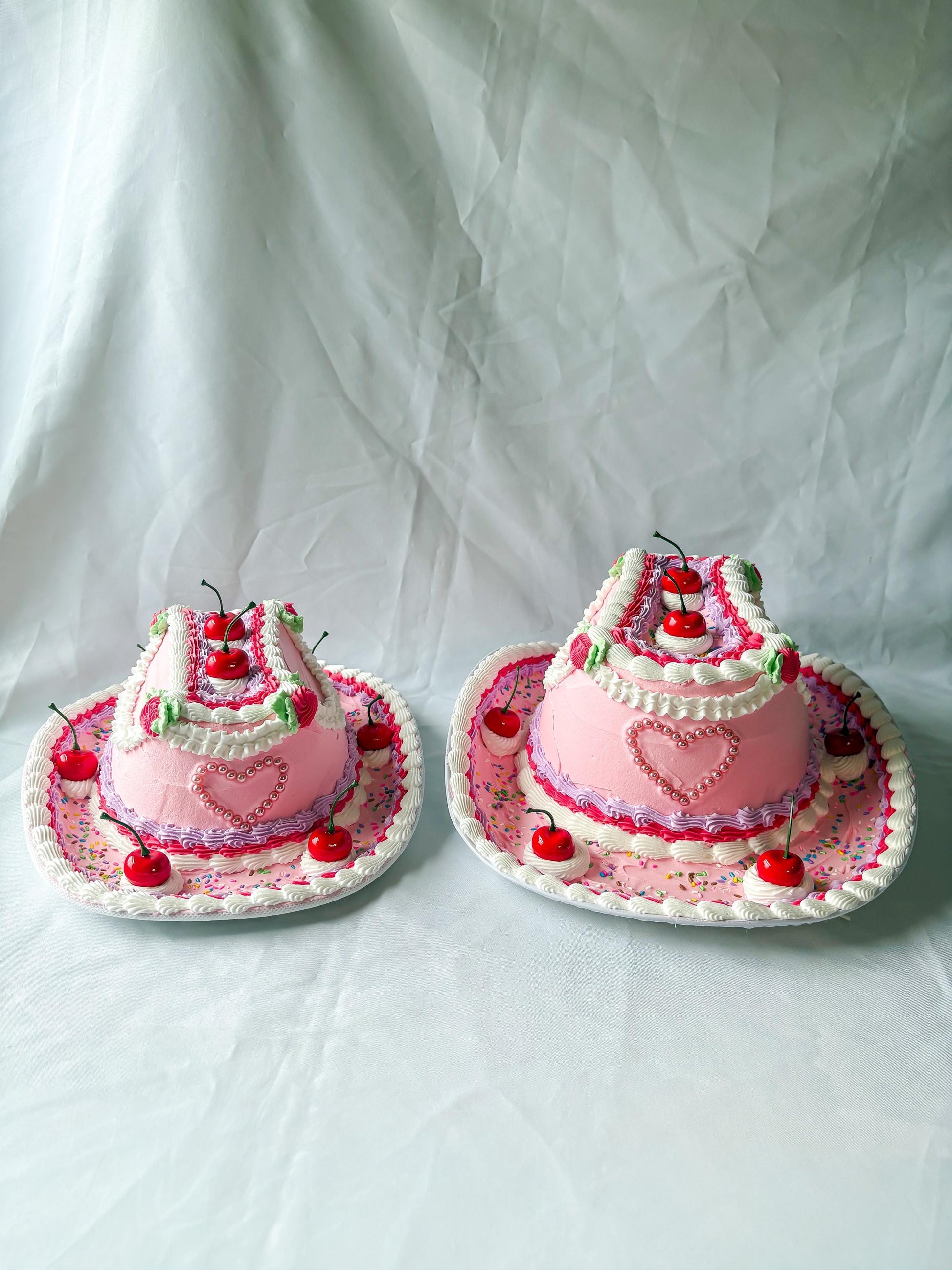 Customizable Faux Cake Cowboy Hat