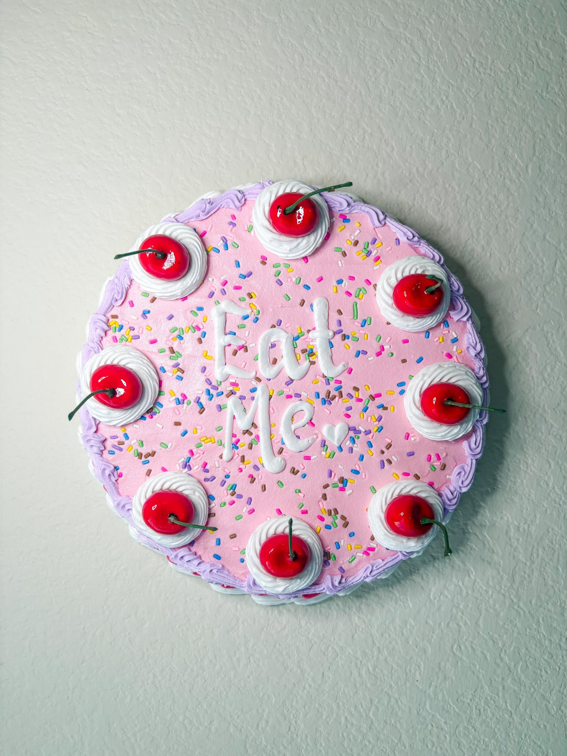 Fake Cake Wall Hanging