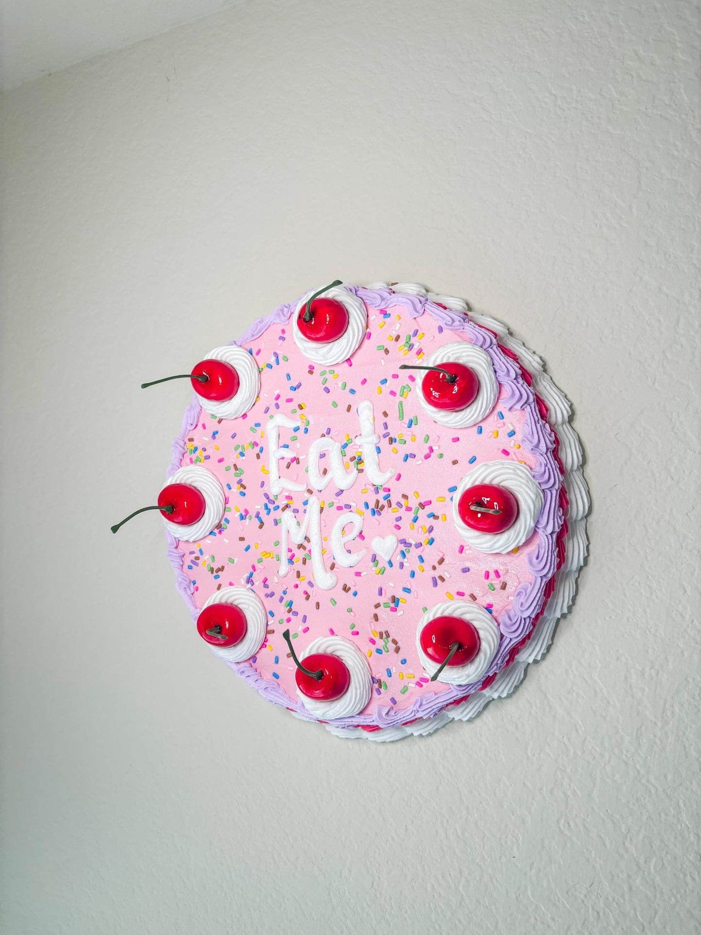 Fake Cake Wall Hanging