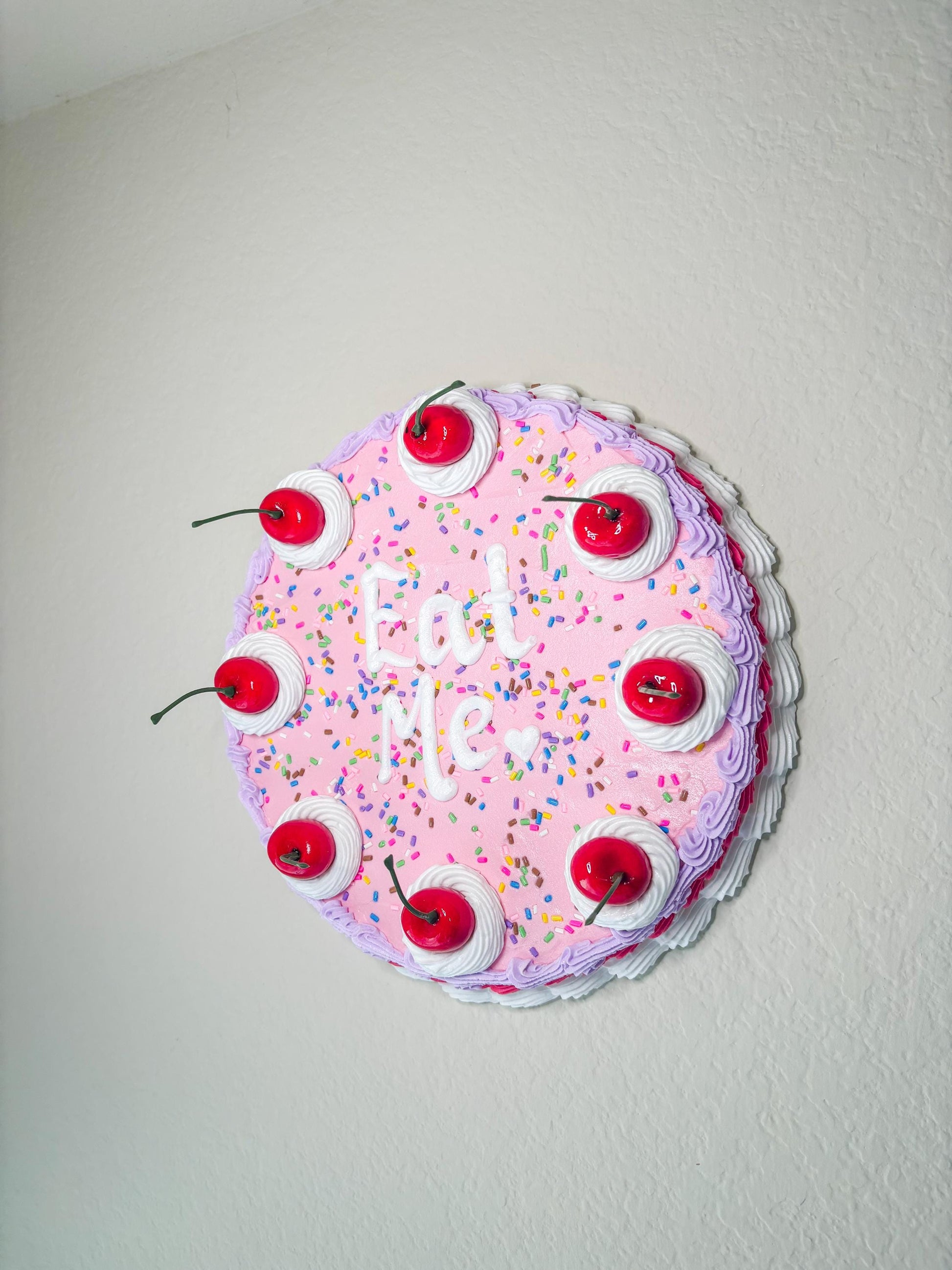 Fake Cake Wall Hanging
