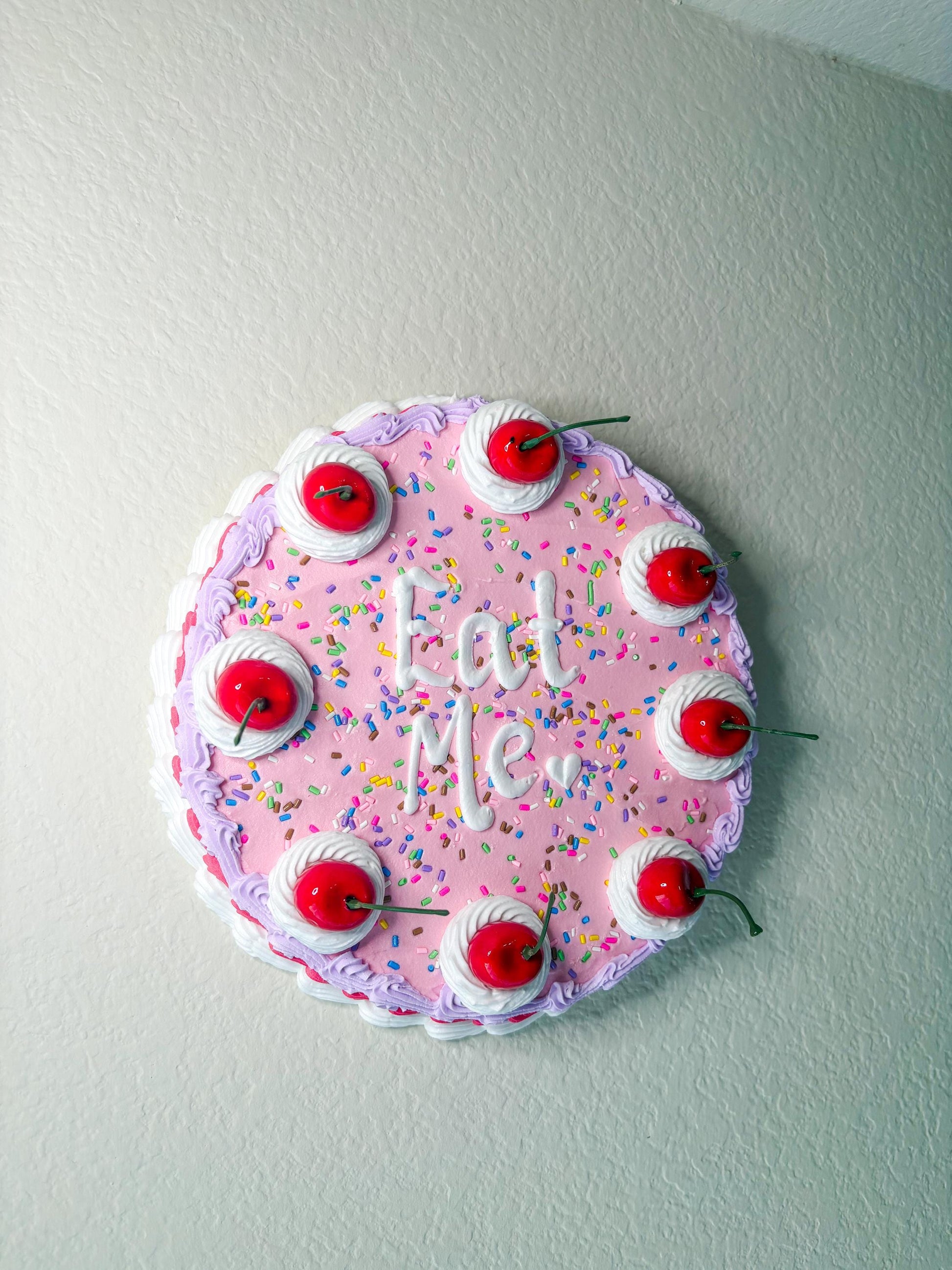 Fake Cake Wall Hanging