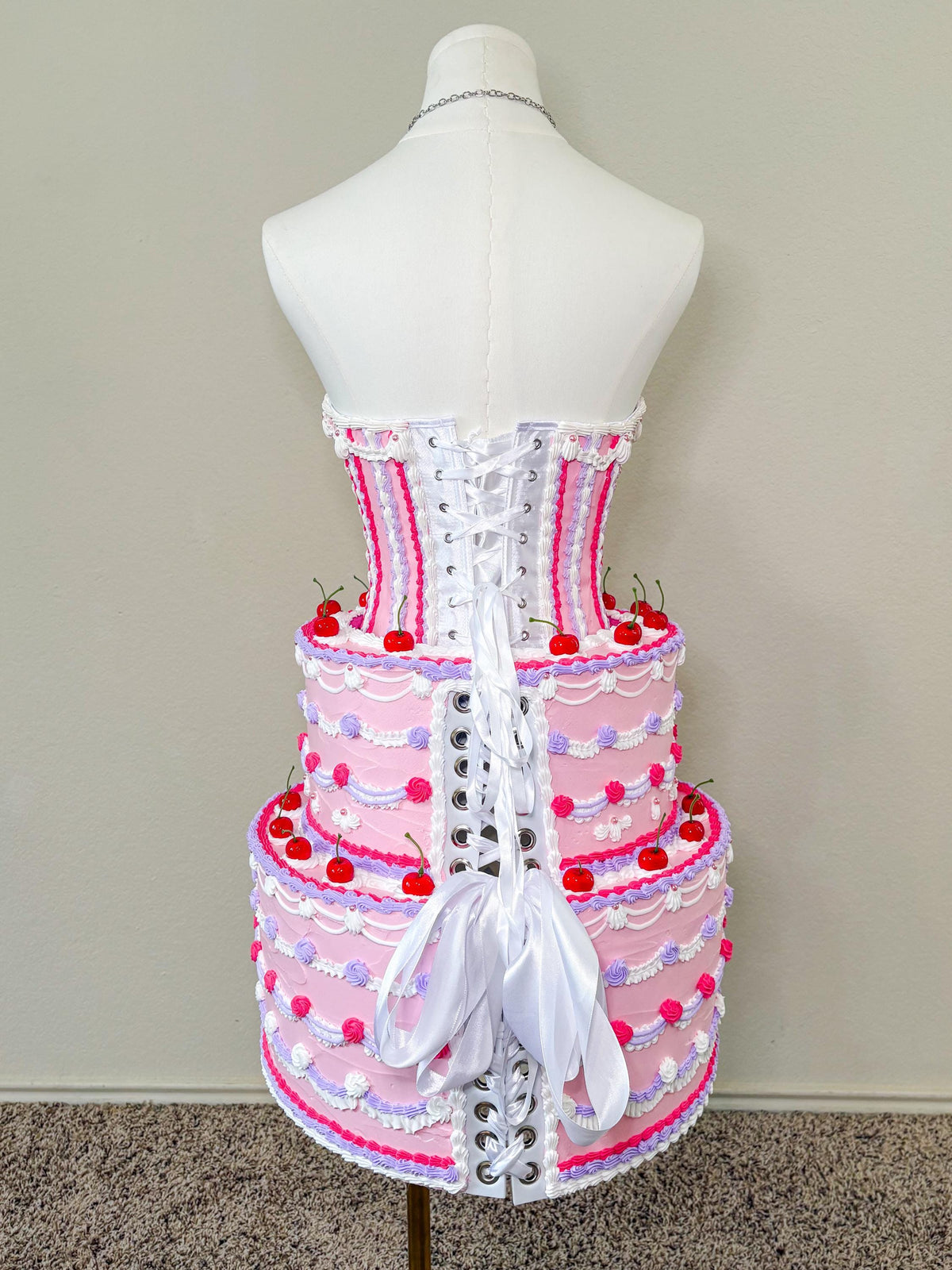 Fake Cake Tiered Skirt and Corset