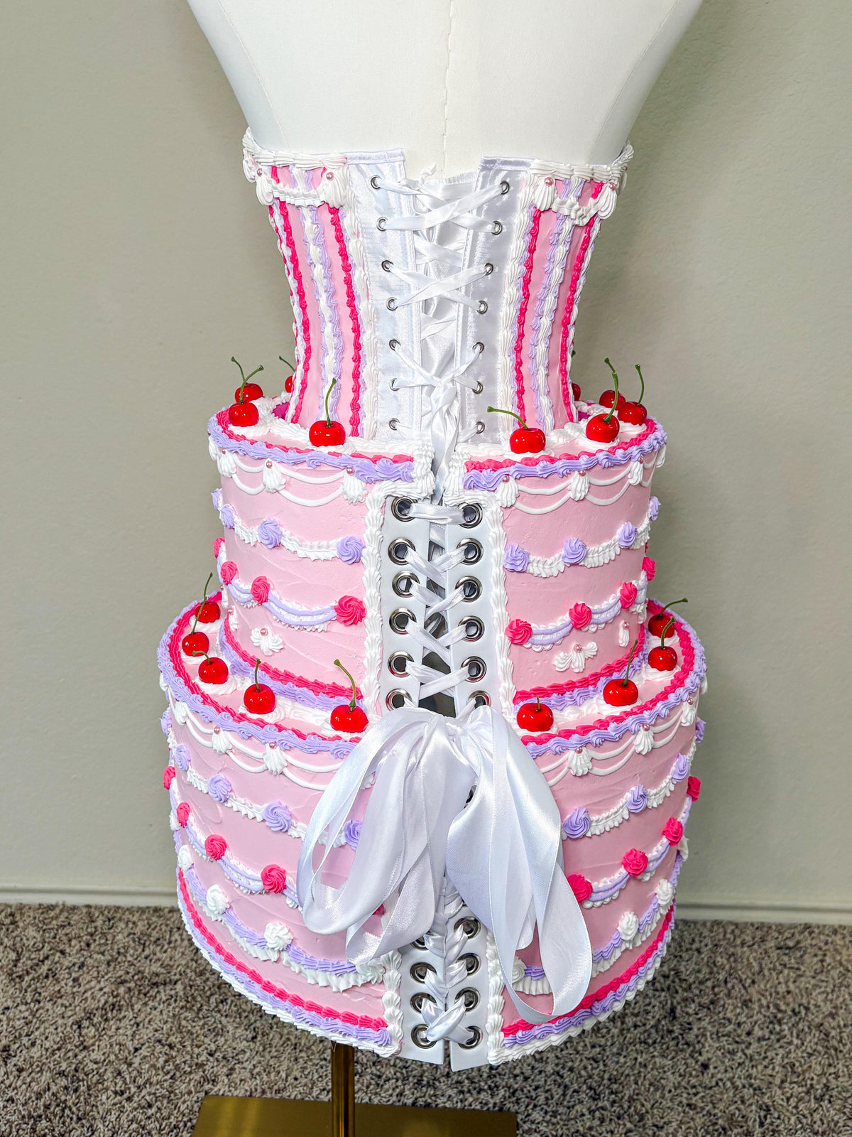 Fake Cake Tiered Skirt and Corset