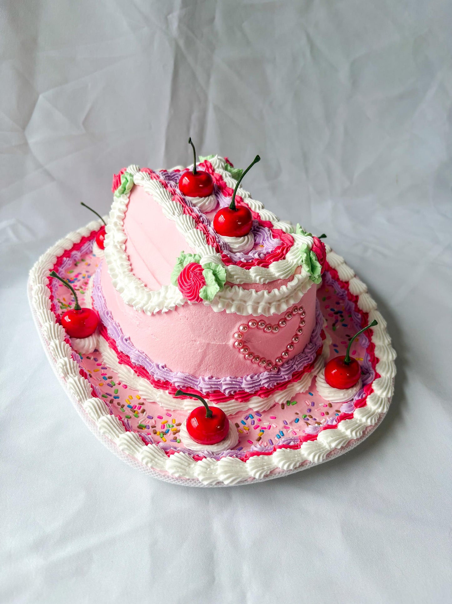 Customizable Faux Cake Cowboy Hat