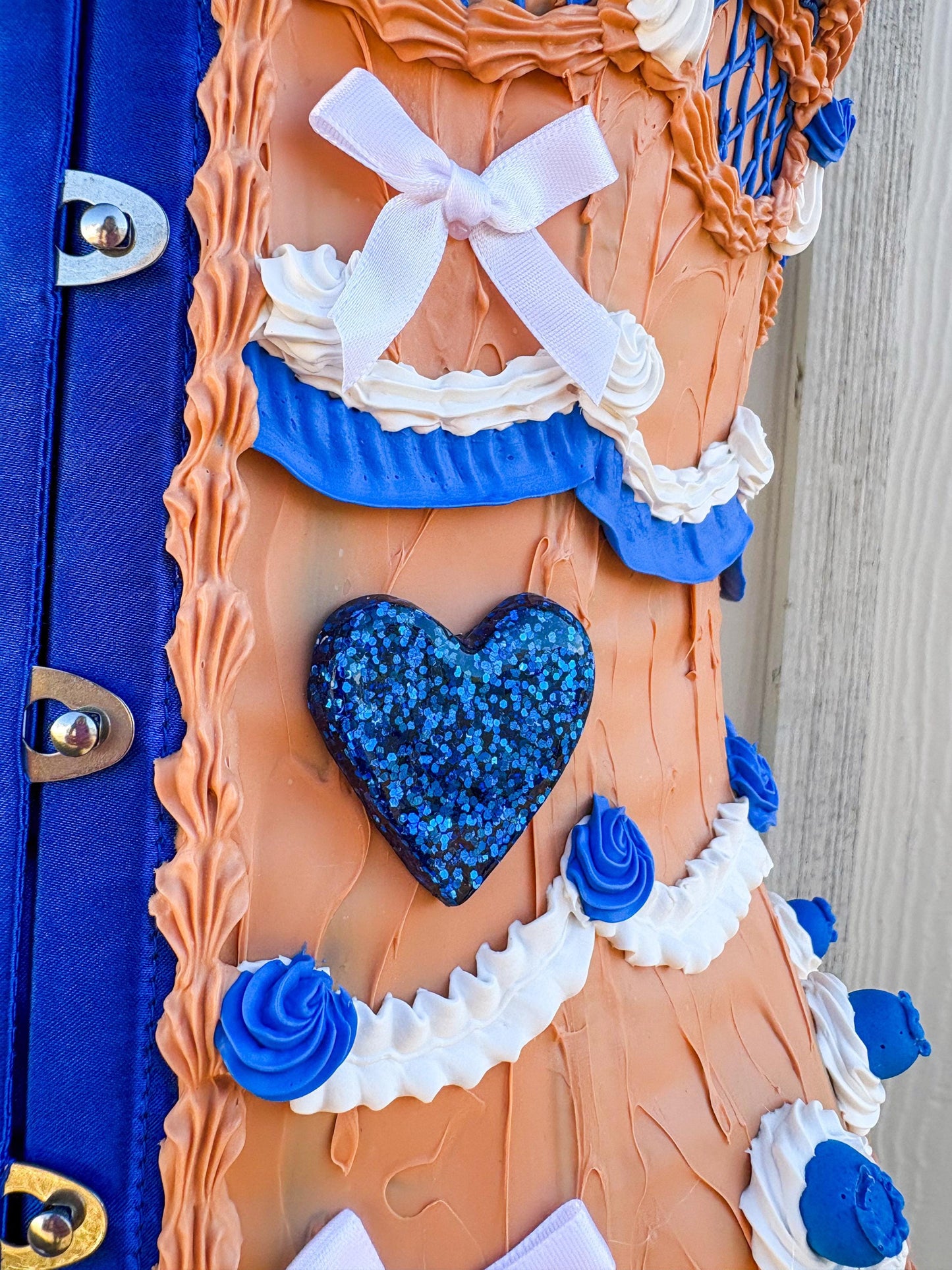Customizable Cake Waist Corset | Dessert-Inspired Waist Corset | Wearable Cake Art | Candy Land & Cherry Cake Couture