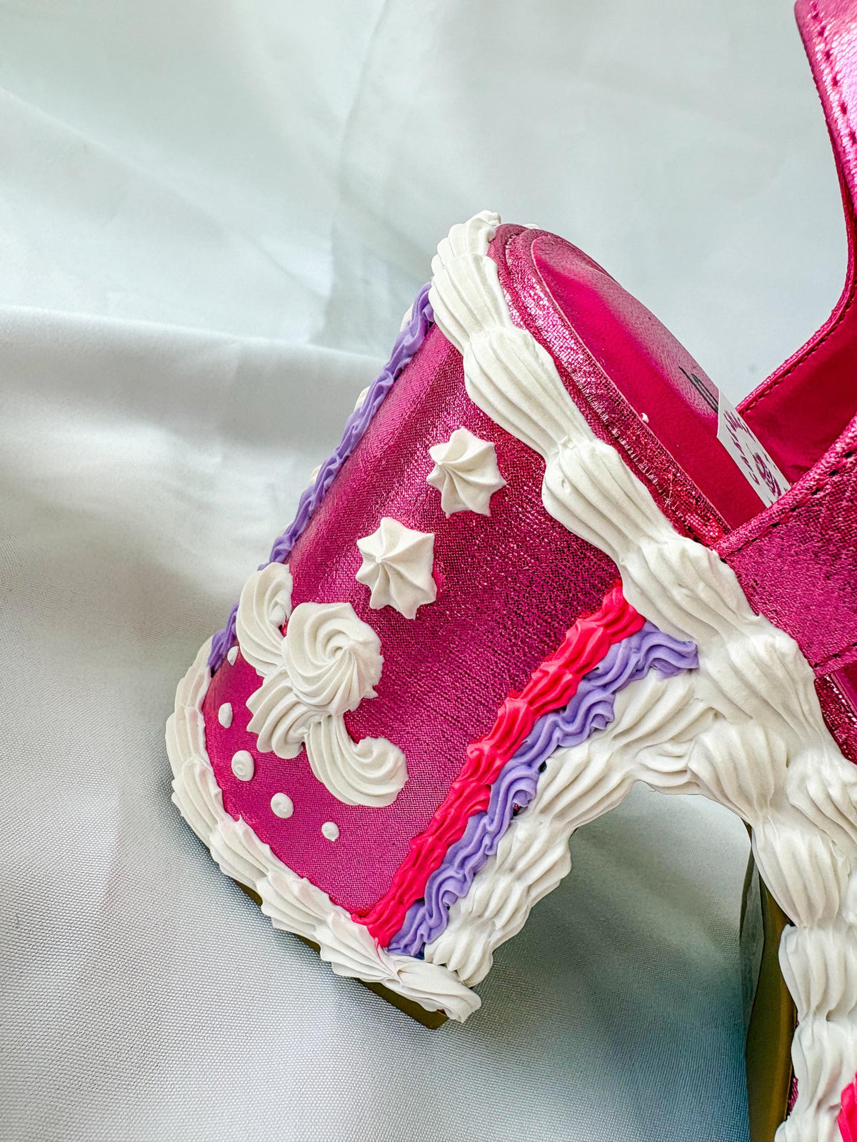 Fake Cake Platform Heels