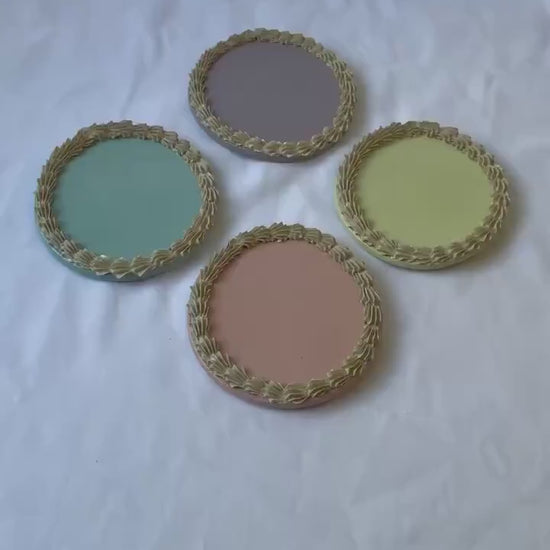Ceramic “Cake” Coasters