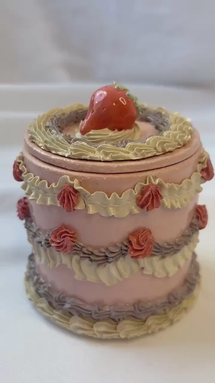 Ceramic Cake Jars