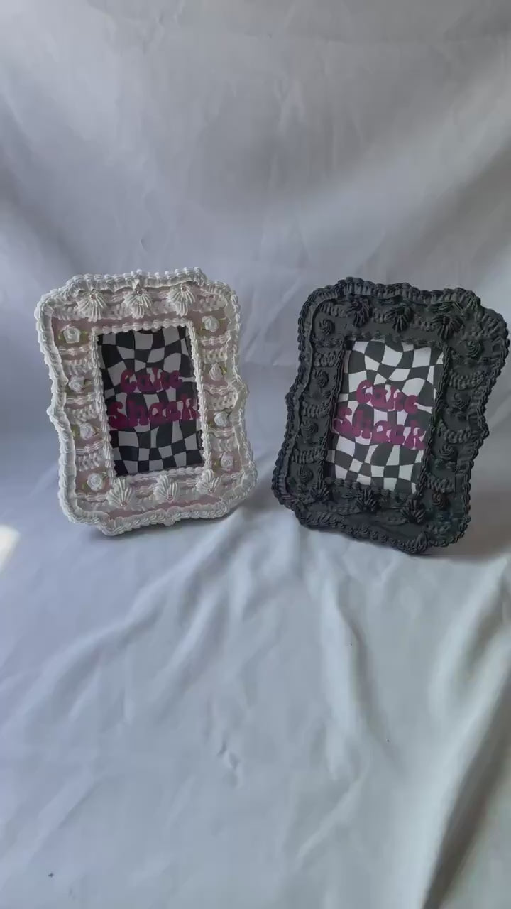 Vintage Cake Picture Frames