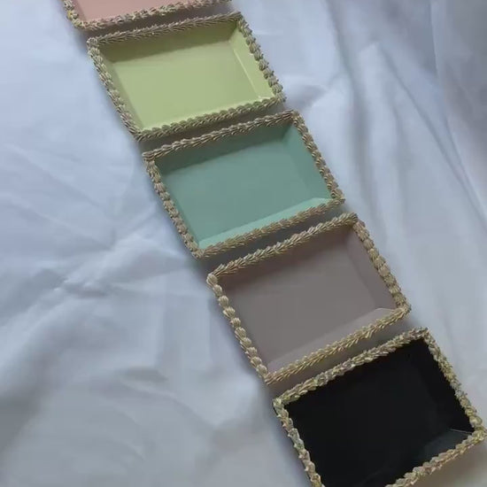 Rectanglular Ceramic “Cake”  Trays