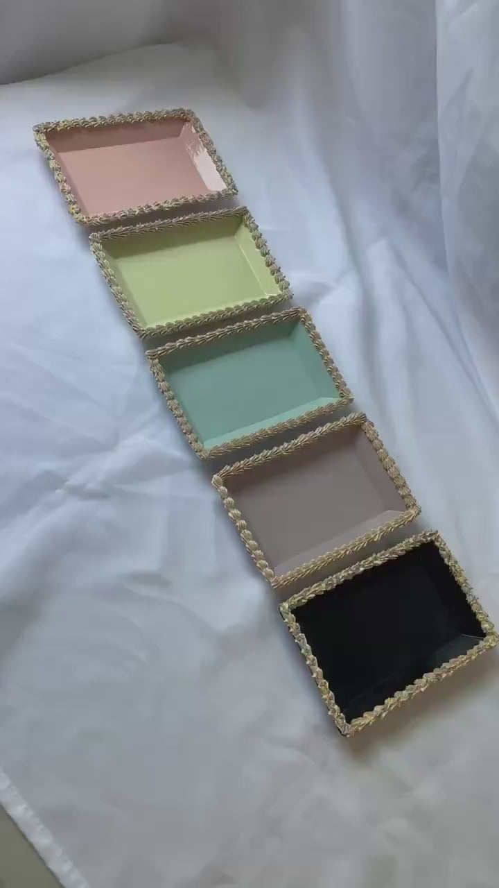 Rectanglular Ceramic “Cake”  Trays