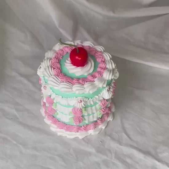 4 Layer Fake Cake Jewelry Box