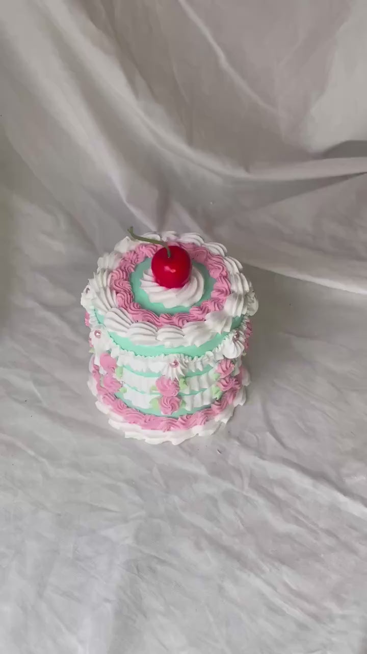 4 Layer Fake Cake Jewelry Box