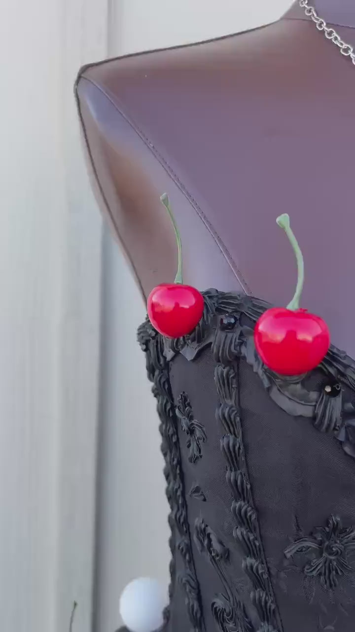 Gothic Tiered Monster Cake Dress - Handmade wearable art