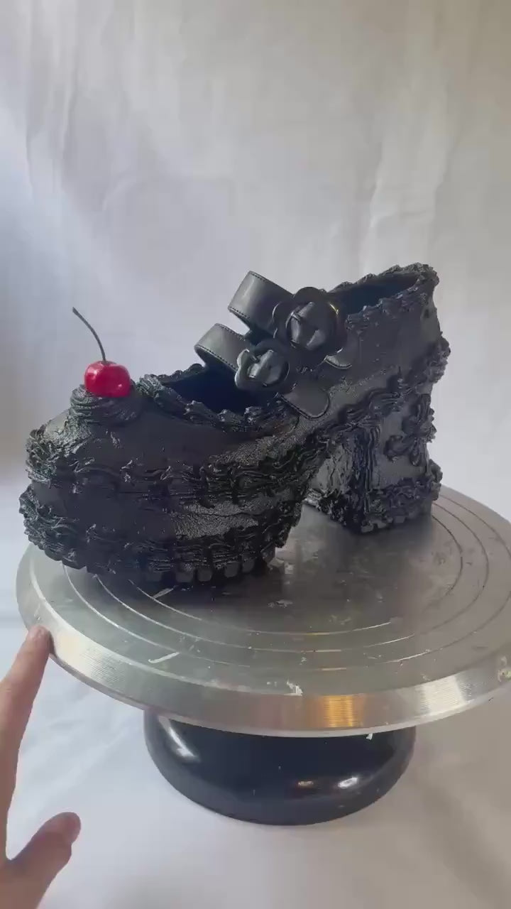 Gothic Cake Heels