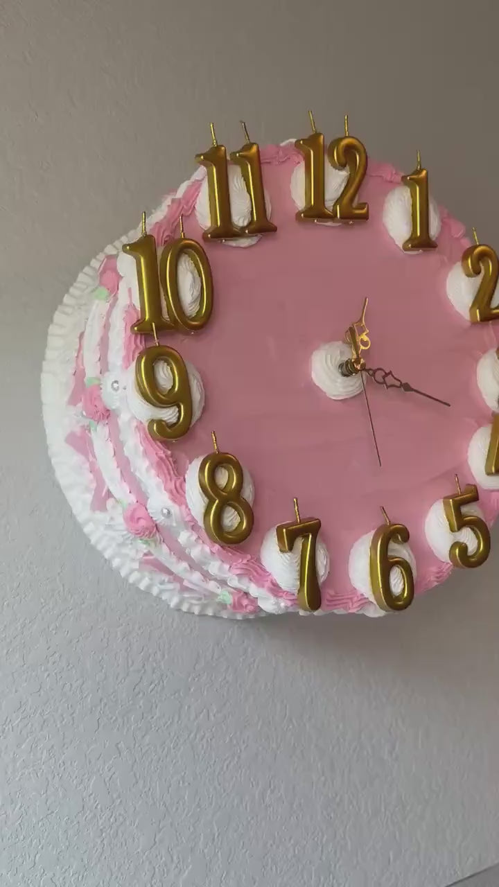 Lambeth Fake Cake Clock