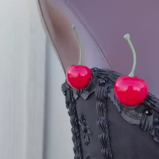 Gothic Tiered Monster Cake Dress - Handmade wearable art